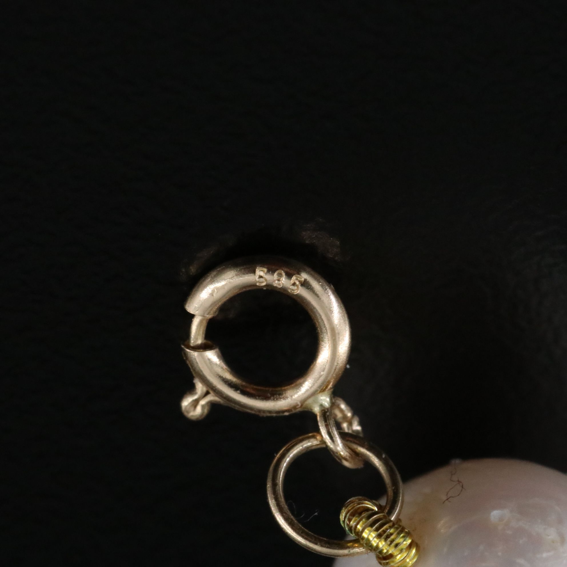 9.50 – 10.50 MM Pearl Necklace with 14K Clasp