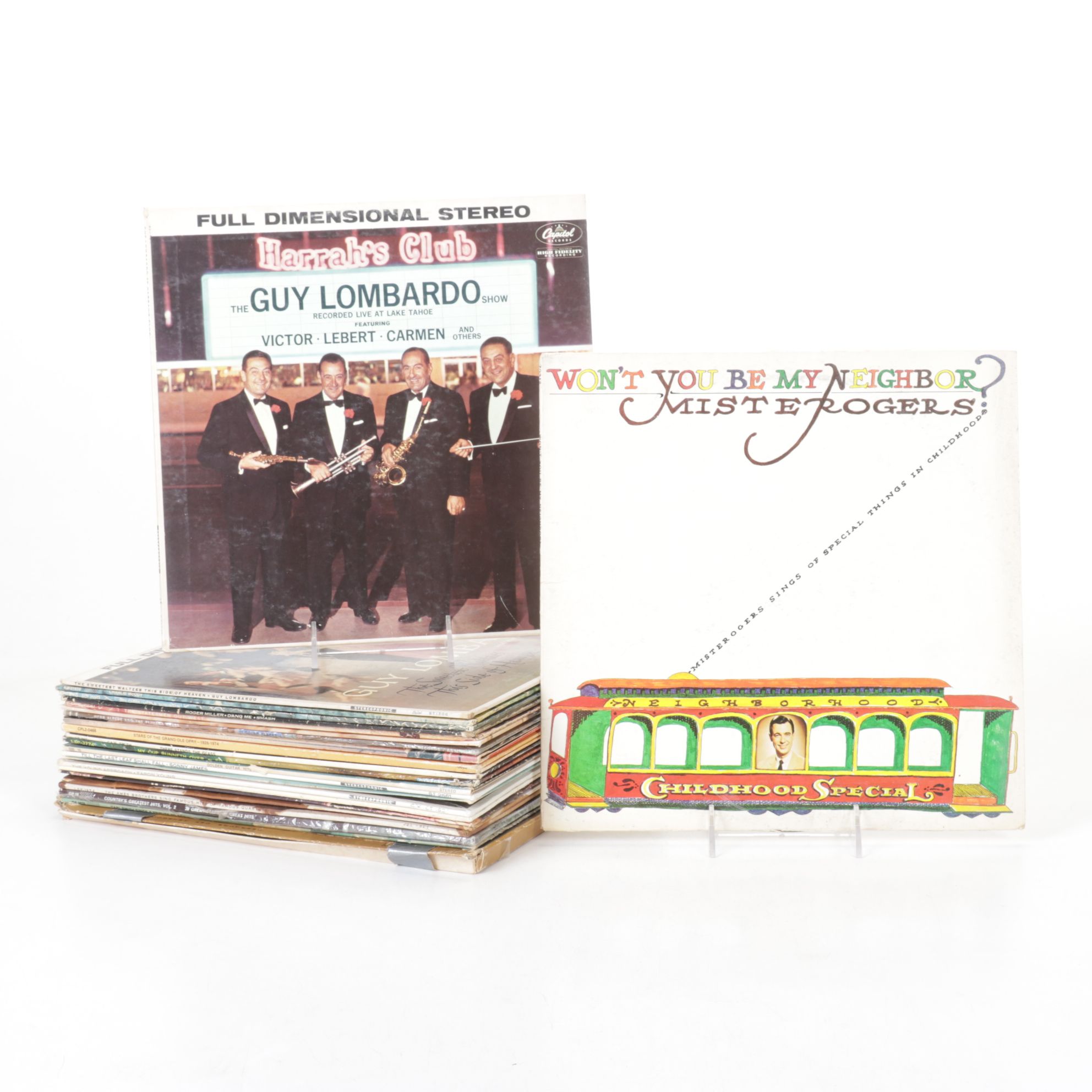 Guy Lombardo, Mister Rogers, Carl Smith & More Country & Western Vinyl Records