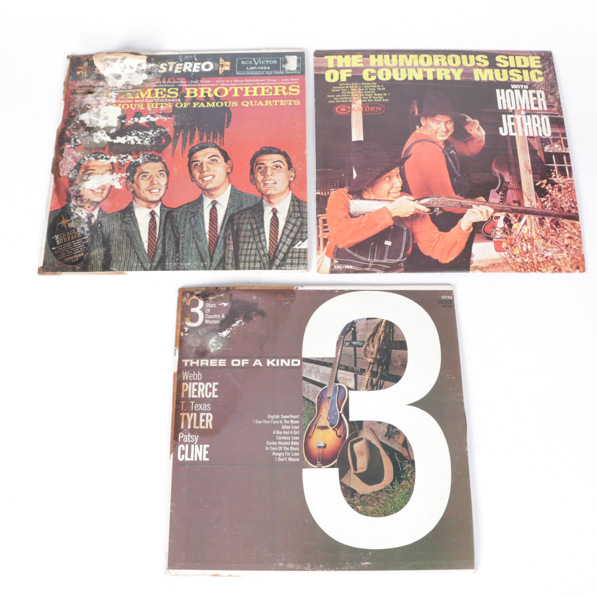 Guy Lombardo, Mister Rogers, Carl Smith & More Country & Western Vinyl Records