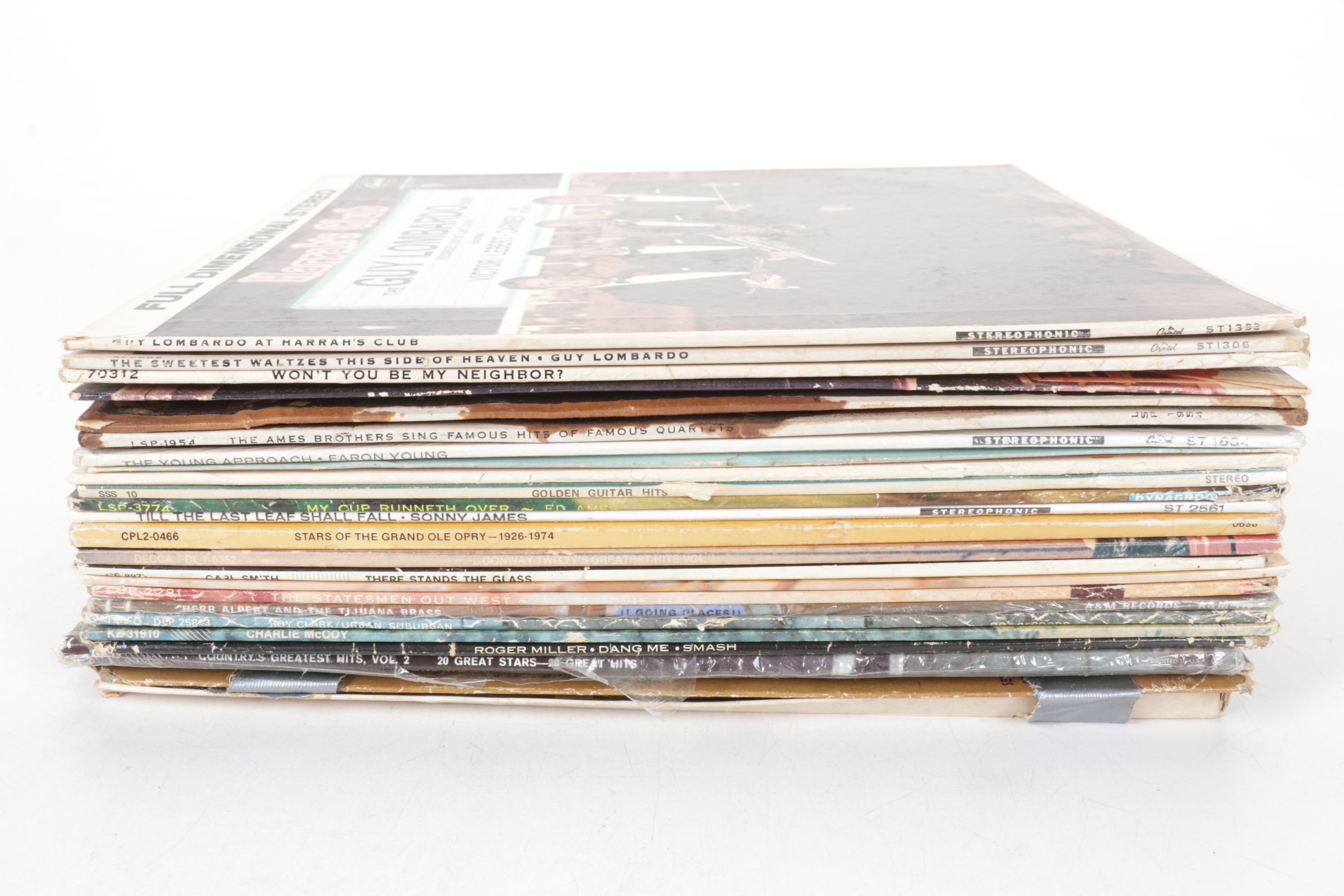 Guy Lombardo, Mister Rogers, Carl Smith & More Country & Western Vinyl Records