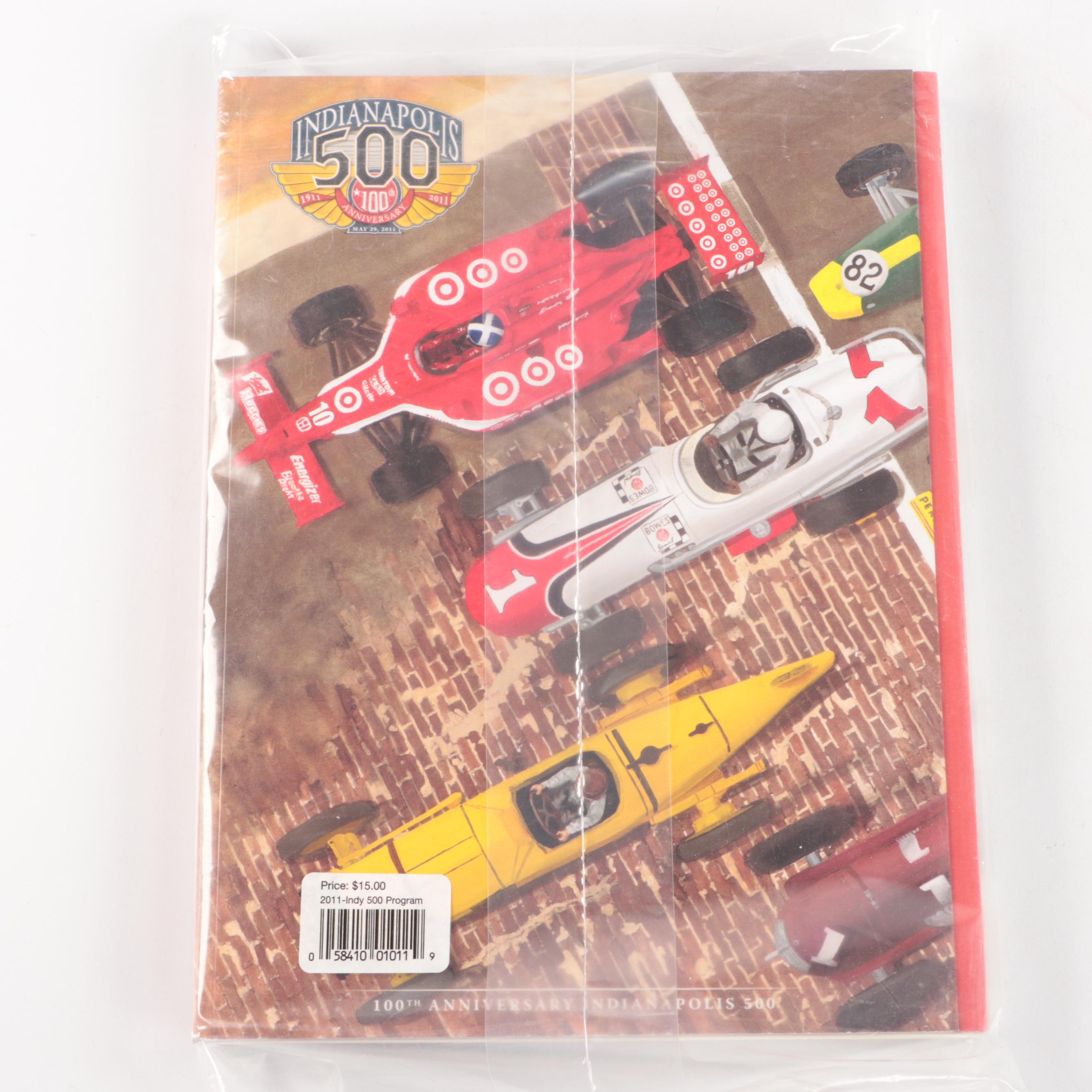 Indianapolis 500 50th & 93rd Programs, Shirt, & "Sports Illustrated" Centennial