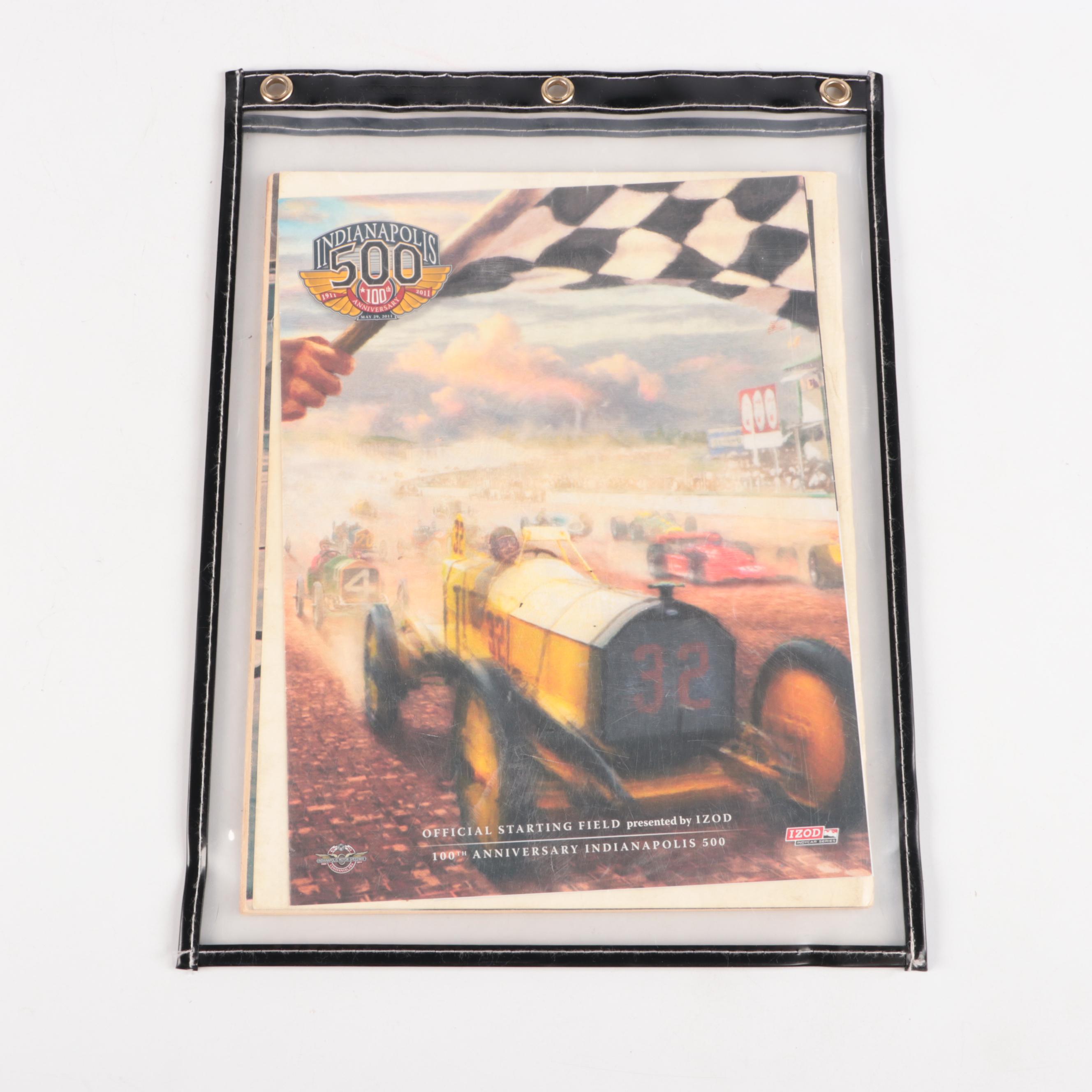 Indianapolis 500 50th & 93rd Programs, Shirt, & "Sports Illustrated" Centennial
