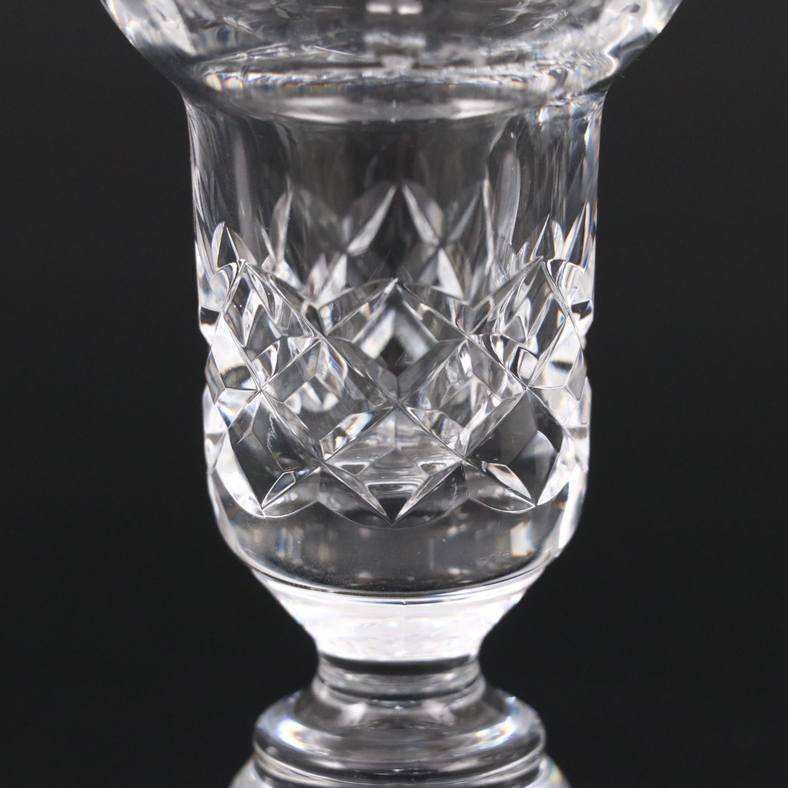 Pair of Waterford Crystal Candle Holders