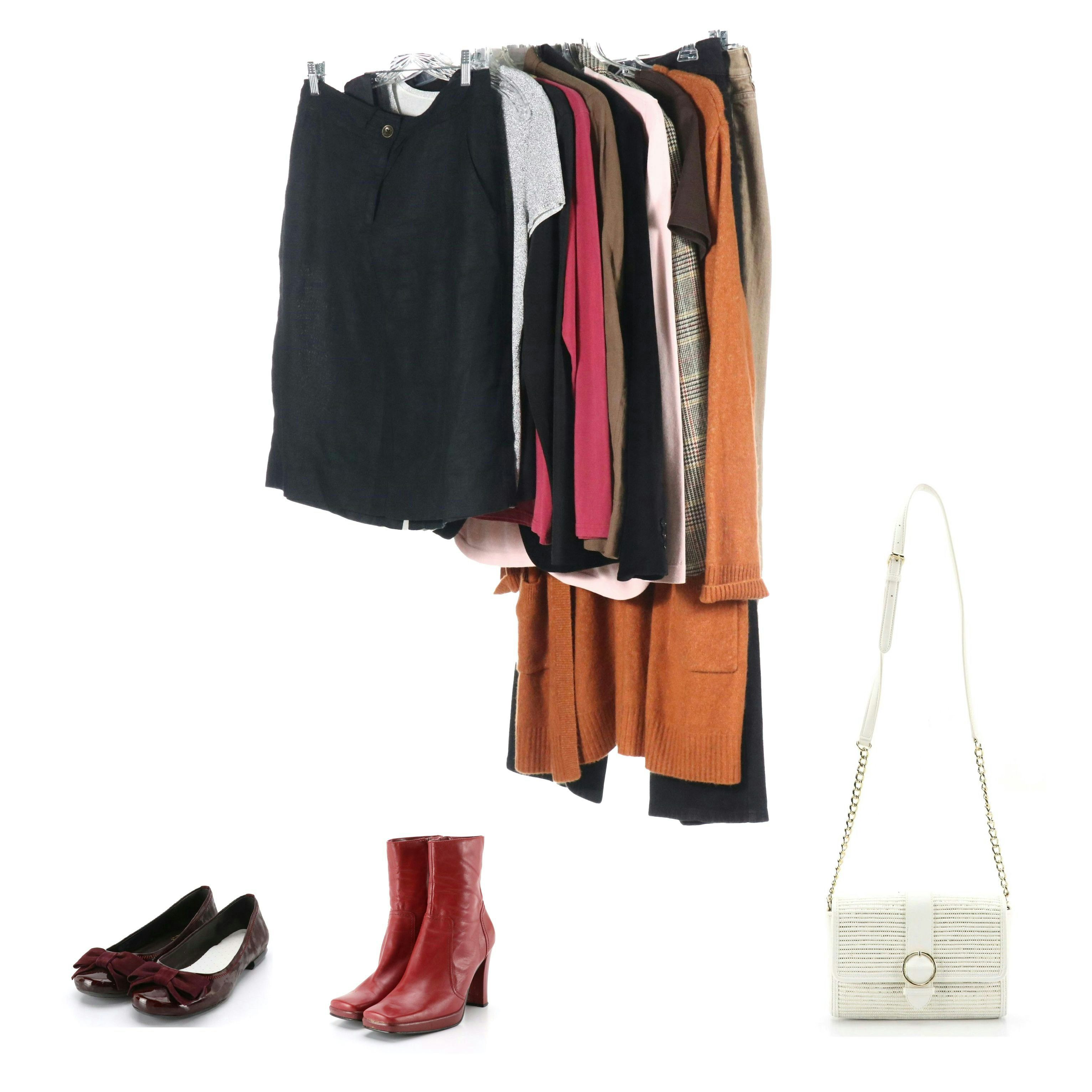 Dressy Casual Autumn Capsule Wardrobe Featuring Lauren Ralph Lauren, Talbots
