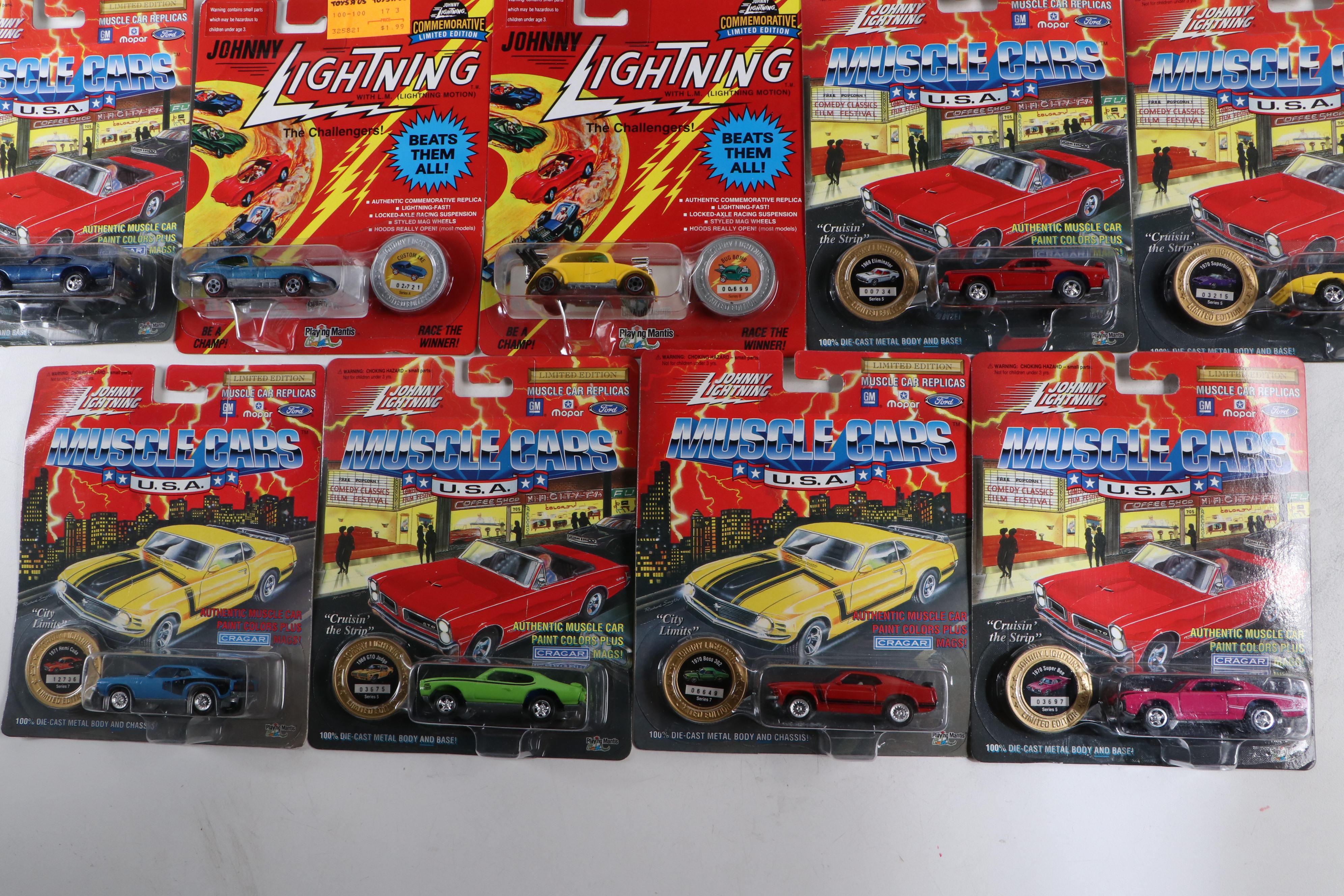 Johnny Lightning "1970 Boss 302," "El Camino" and More Toy Cars, 1993–1994