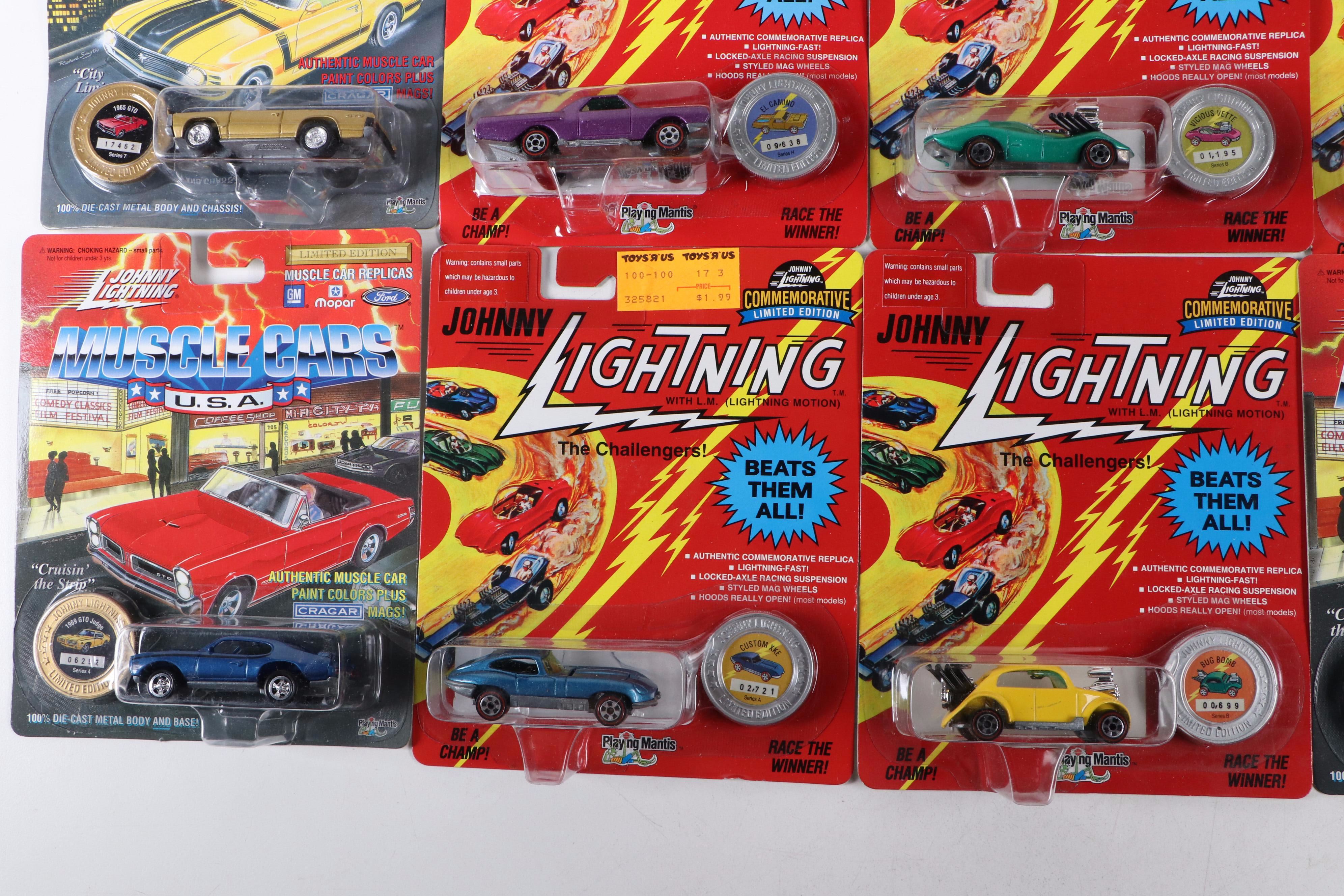 Johnny Lightning "1970 Boss 302," "El Camino" and More Toy Cars, 1993–1994
