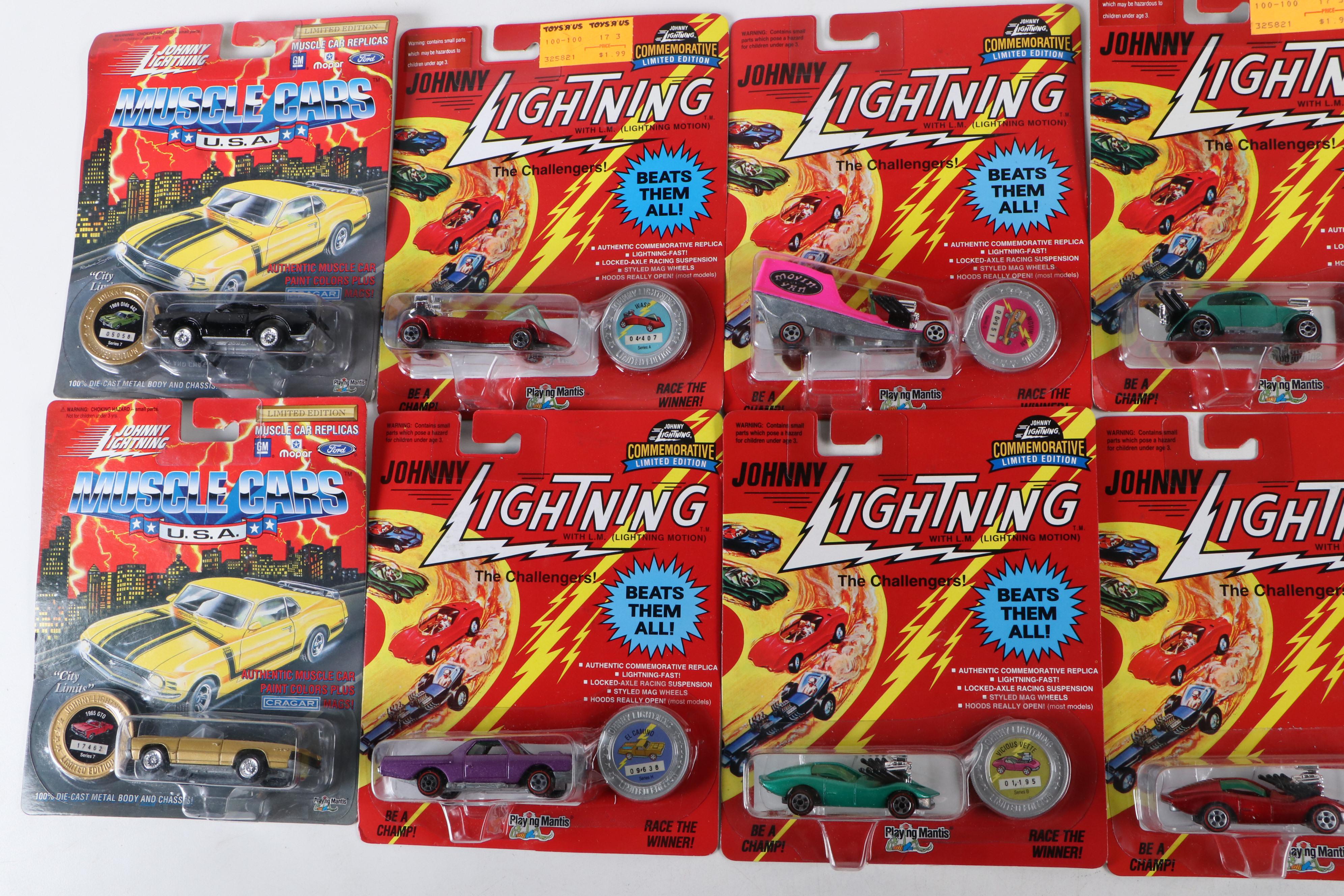 Johnny Lightning "1970 Boss 302," "El Camino" and More Toy Cars, 1993–1994