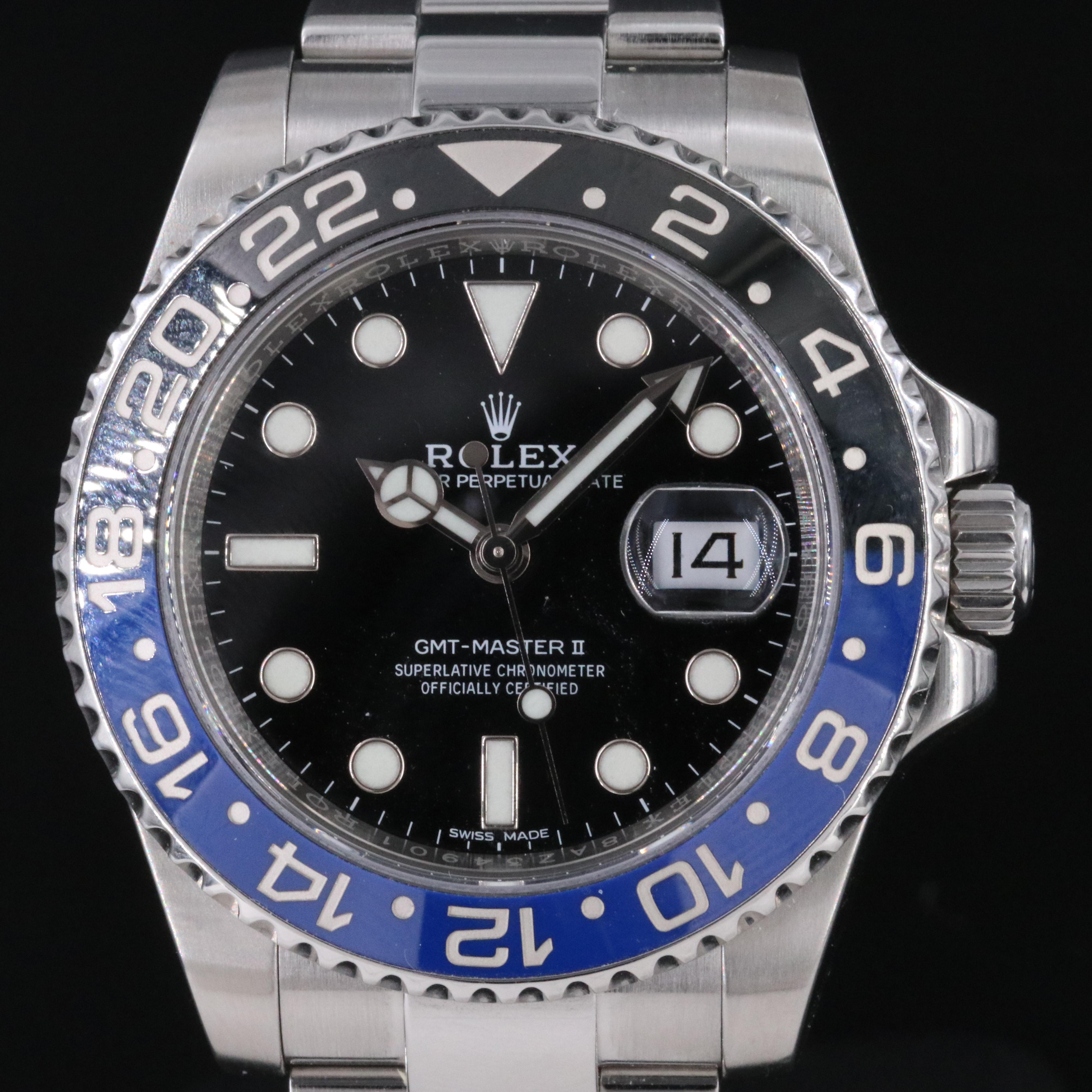 Rolex GMT-Master II "Batman " 116710BLNR Watch