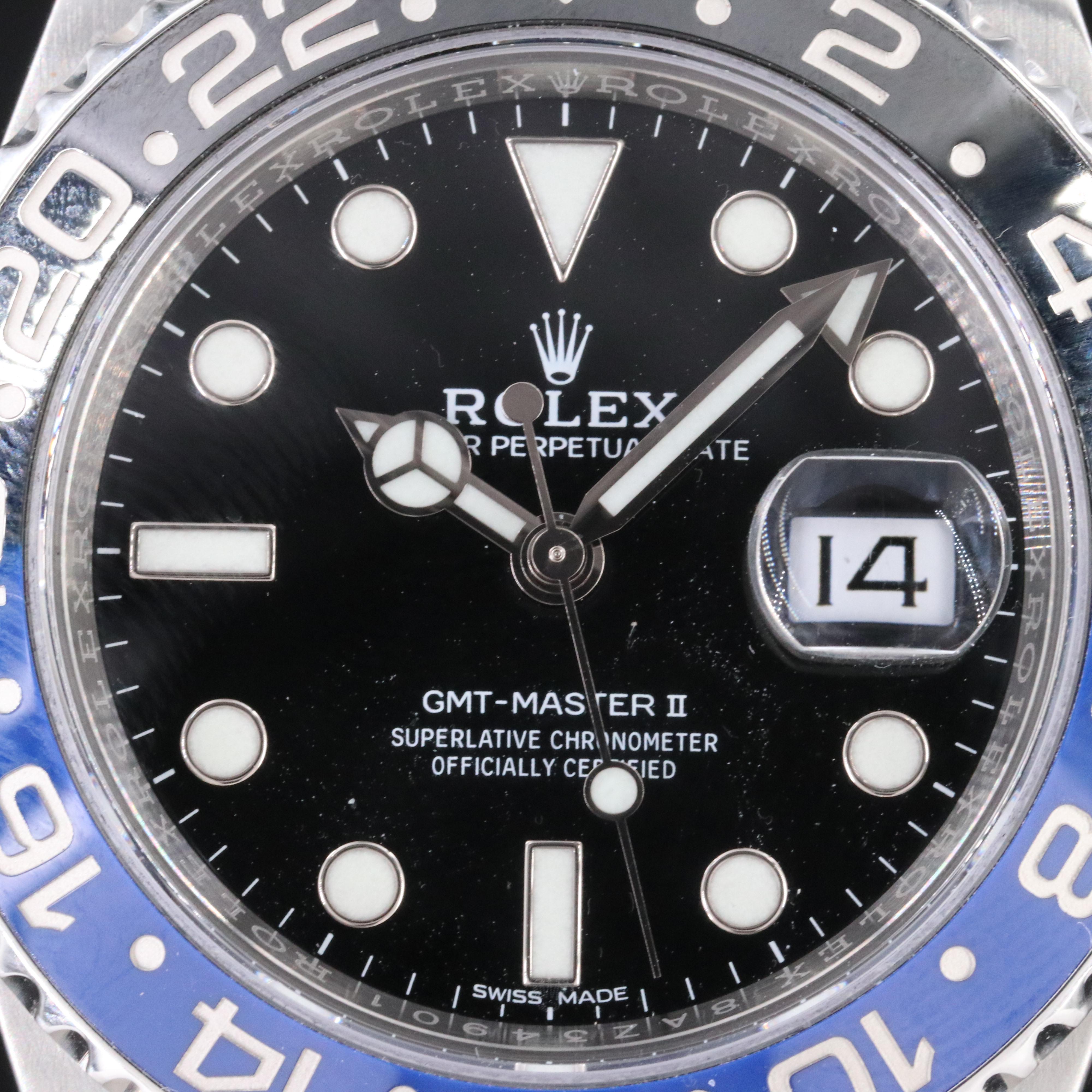Rolex GMT-Master II "Batman " 116710BLNR Watch