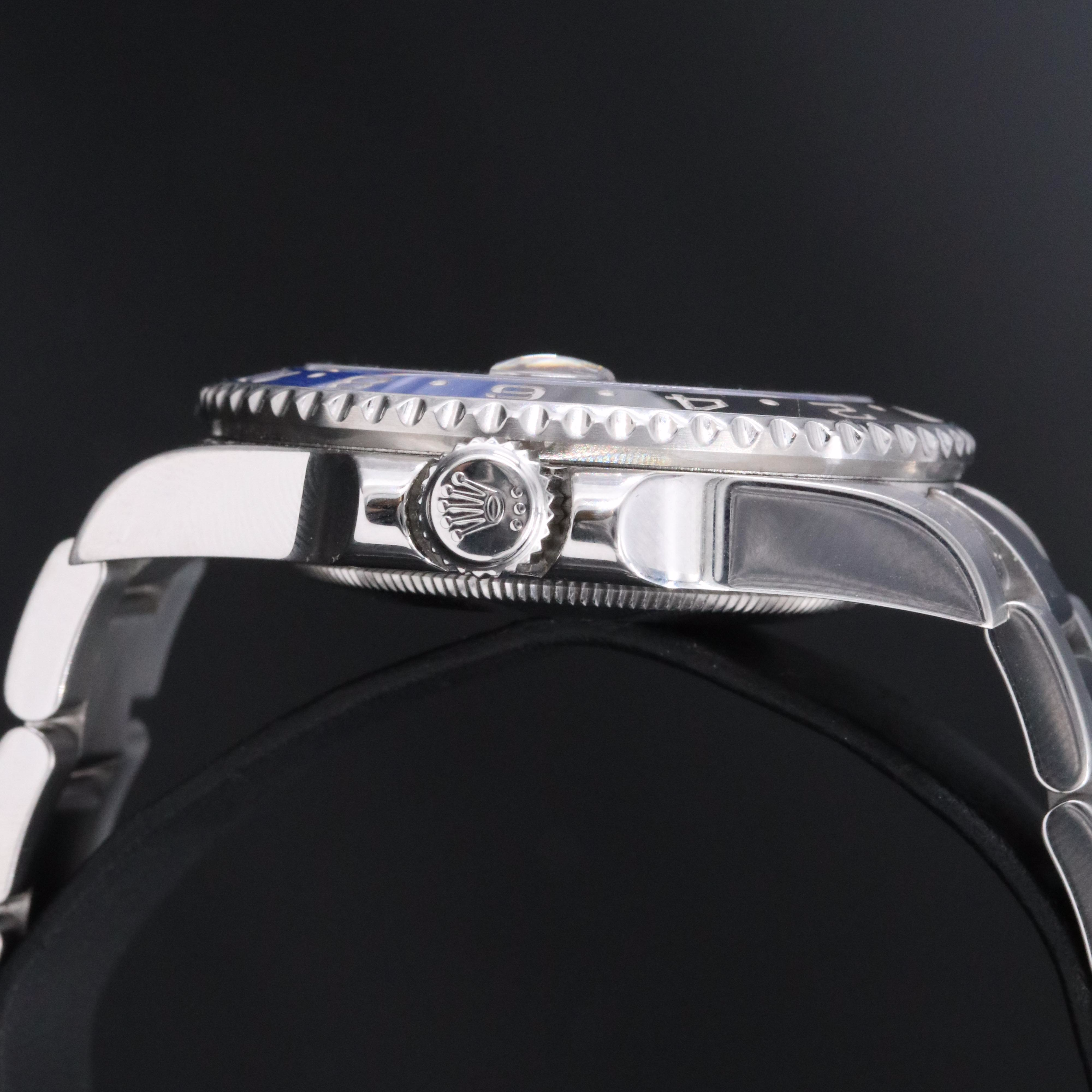 Rolex GMT-Master II "Batman " 116710BLNR Watch