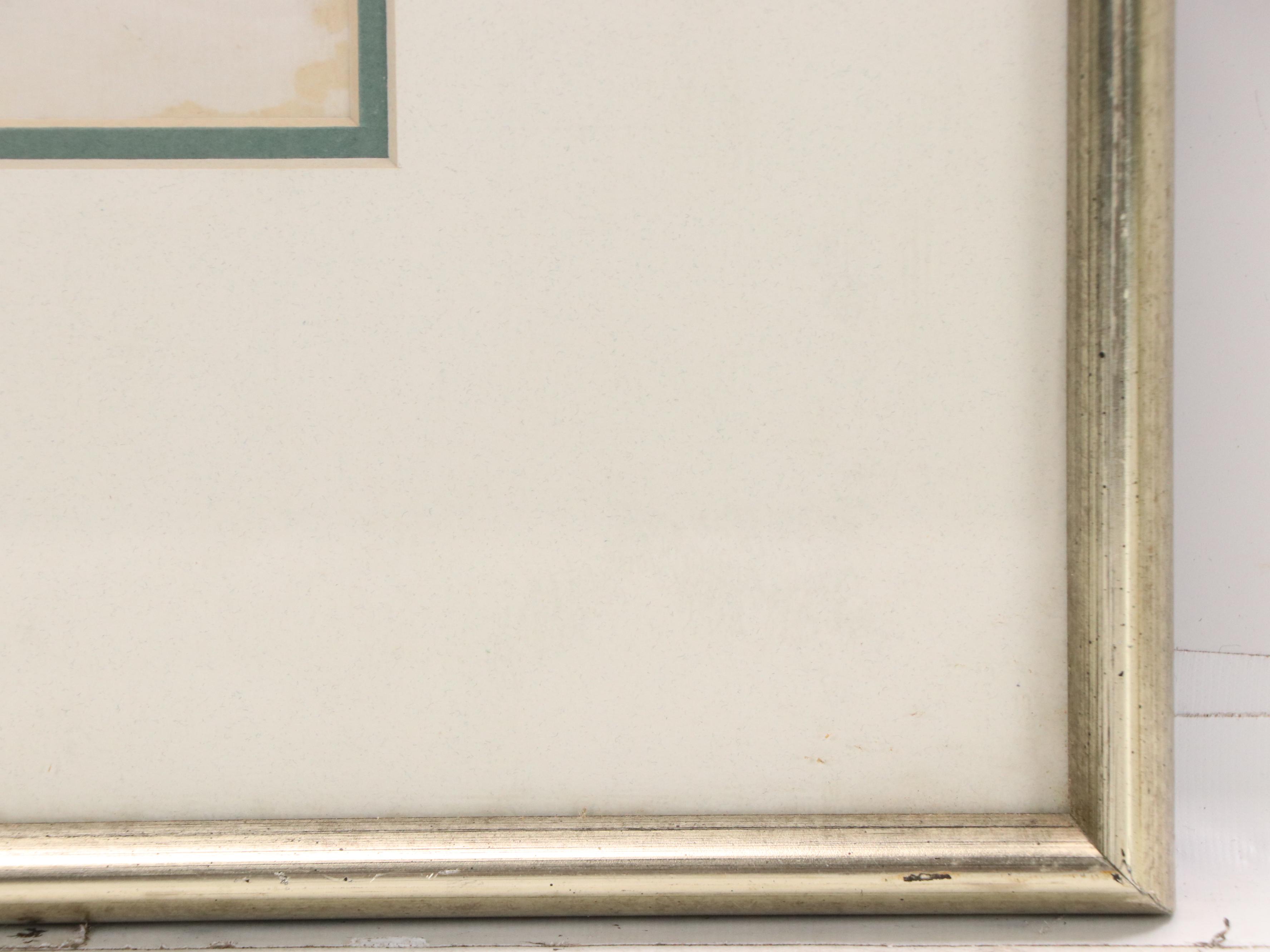 Pair of Woodblock Prints After Hu Zhengyan of Fruit and Berries