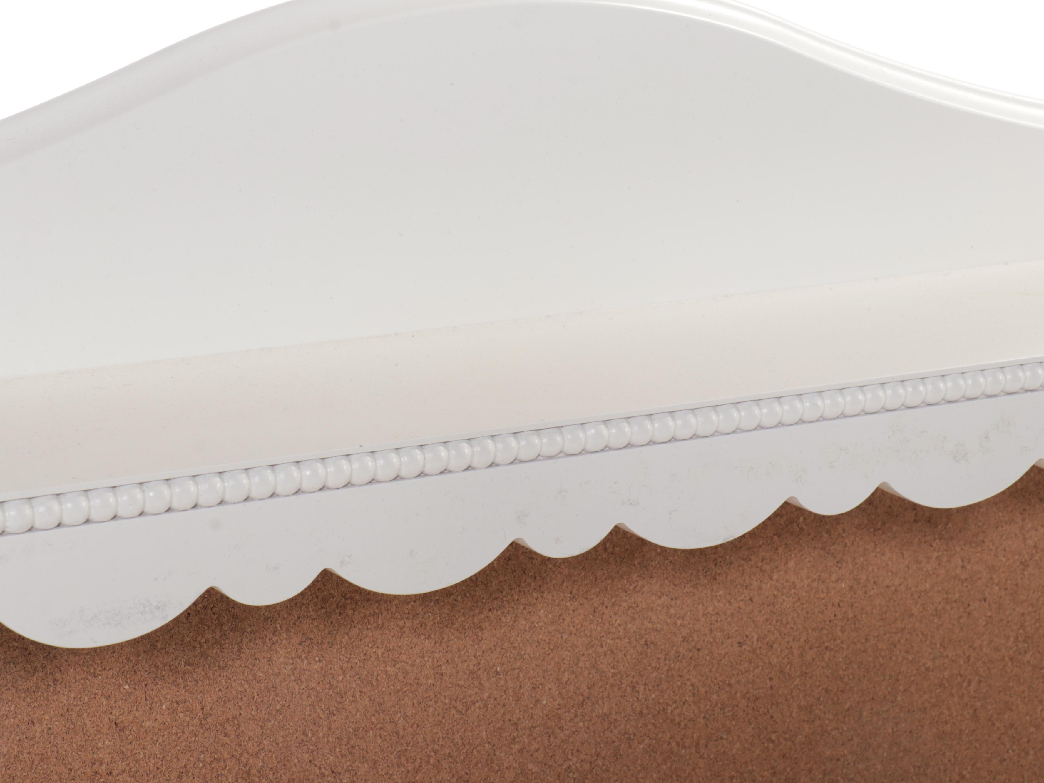 Cafe Kid White-Painted Wood Chest of Drawers, Desk, and Chair