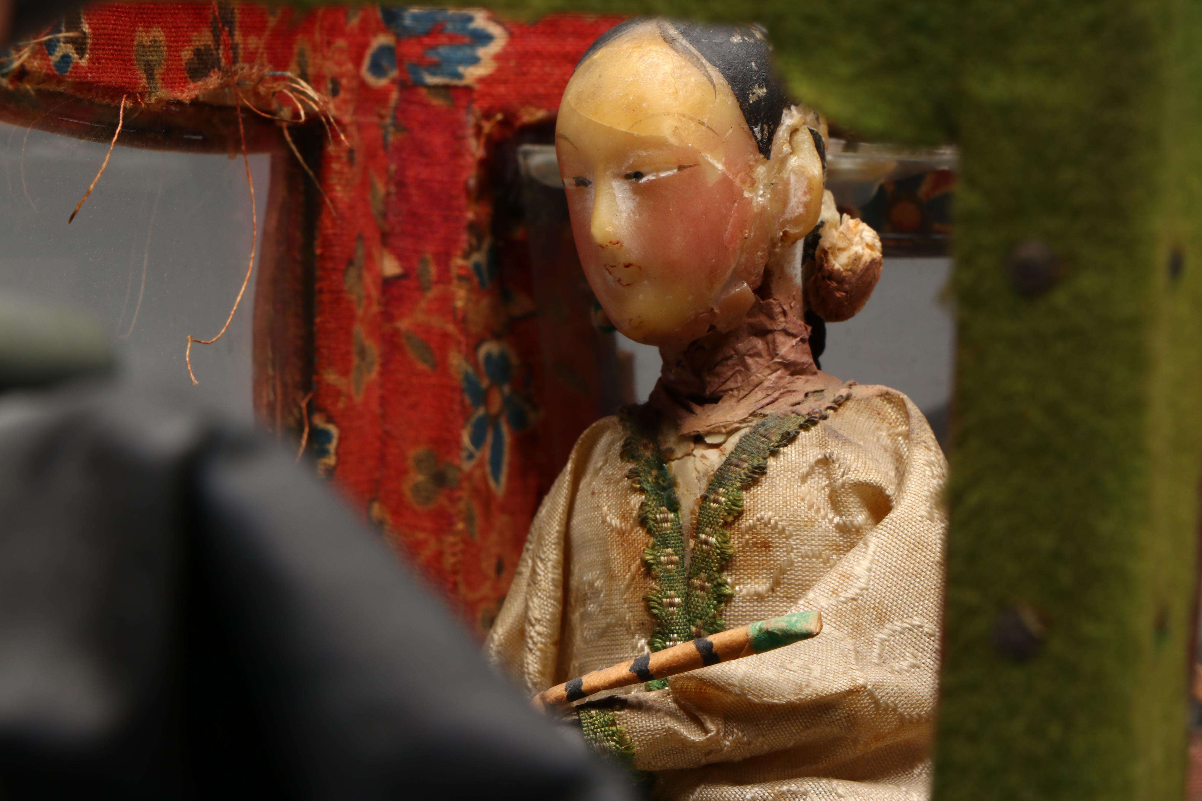 Chinese Model of Sovereign Carried in Sedan, Early 20th Century