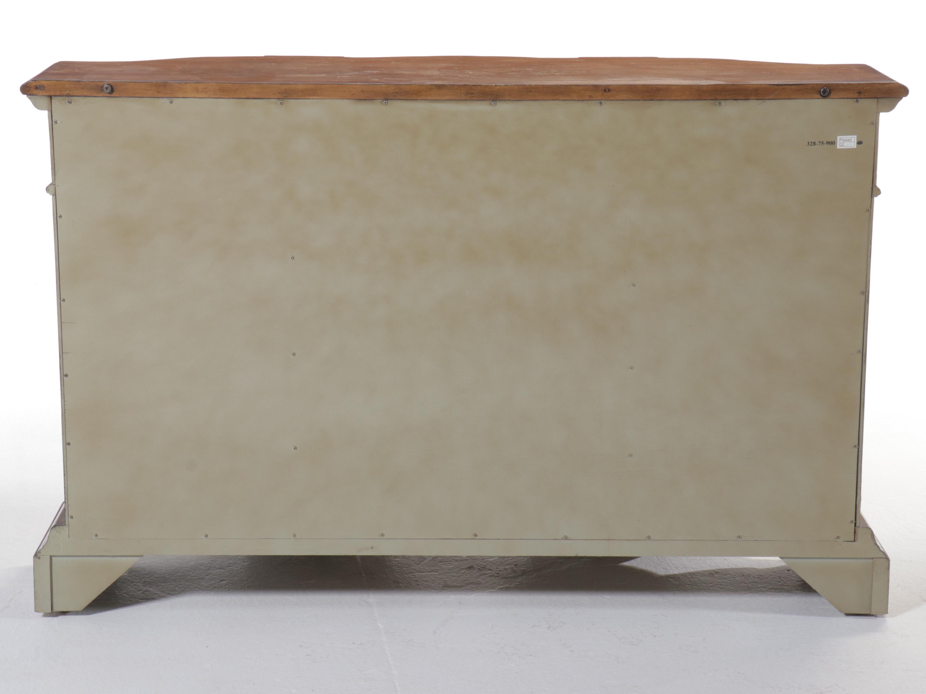 Paint-Decorated Wood Buffet