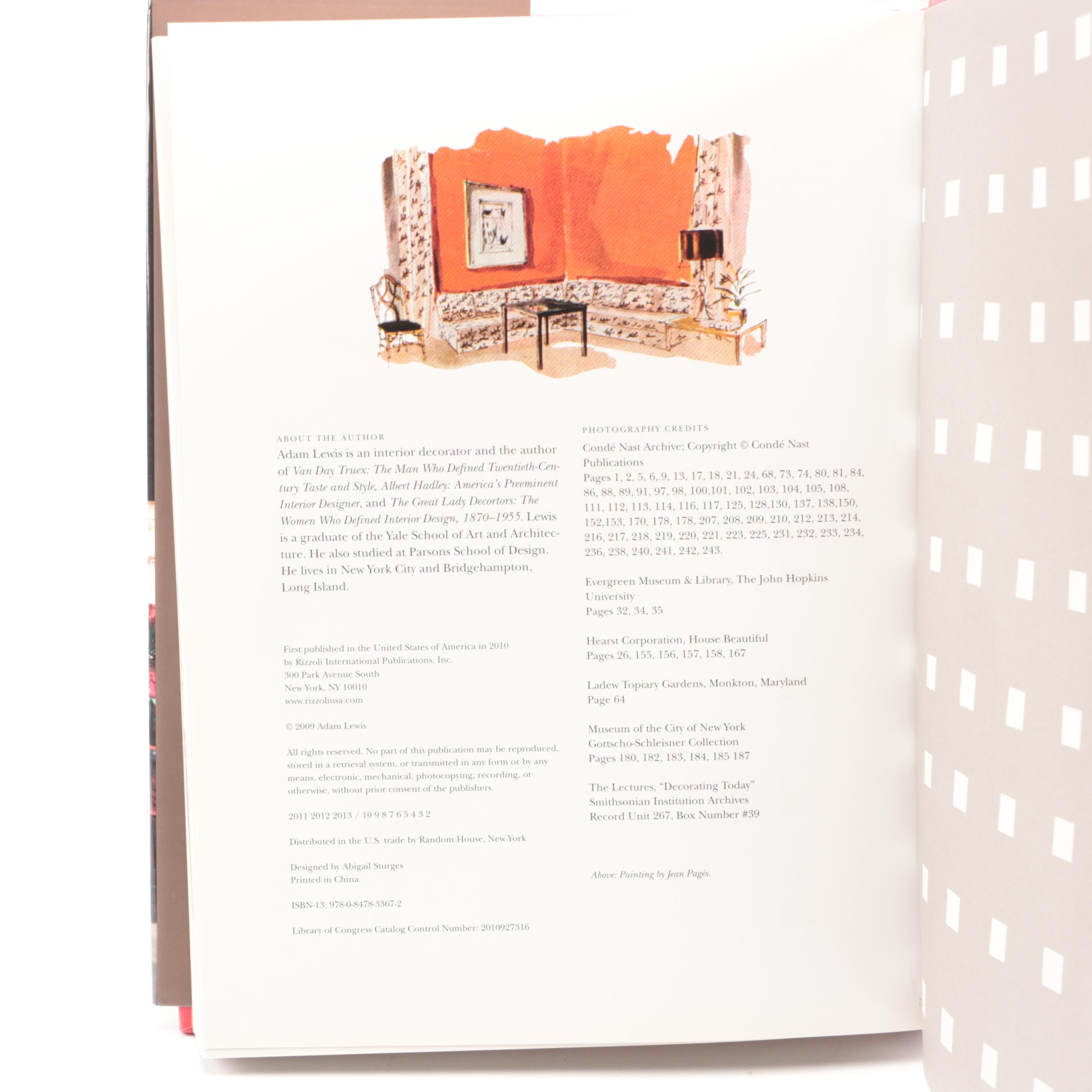 "Design is in the Details," "Classic Style," and More Interior Design Books