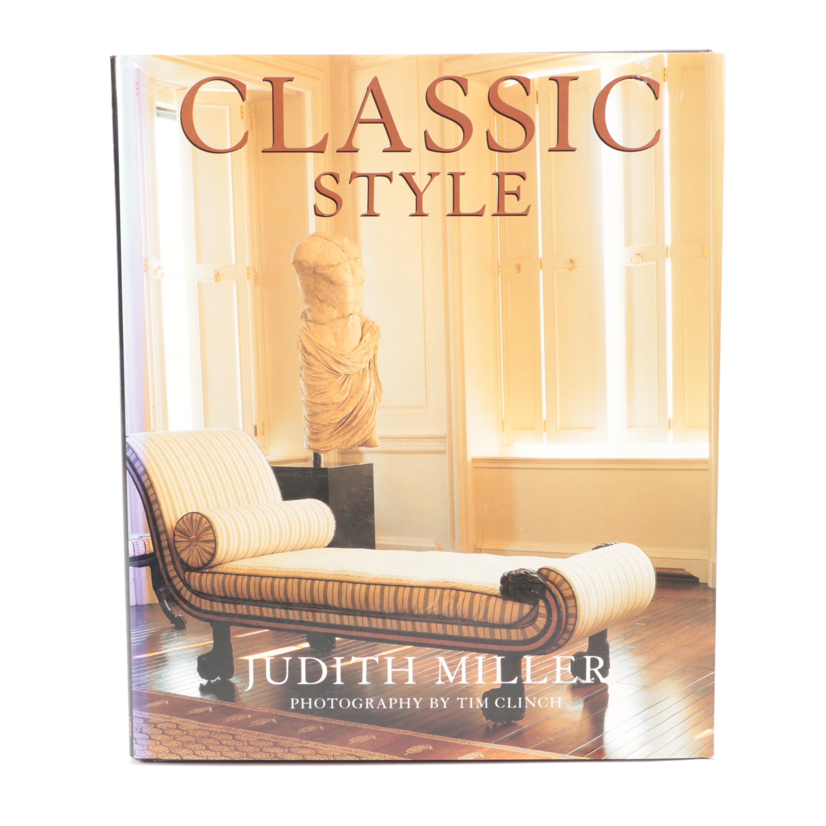 "Design is in the Details," "Classic Style," and More Interior Design Books