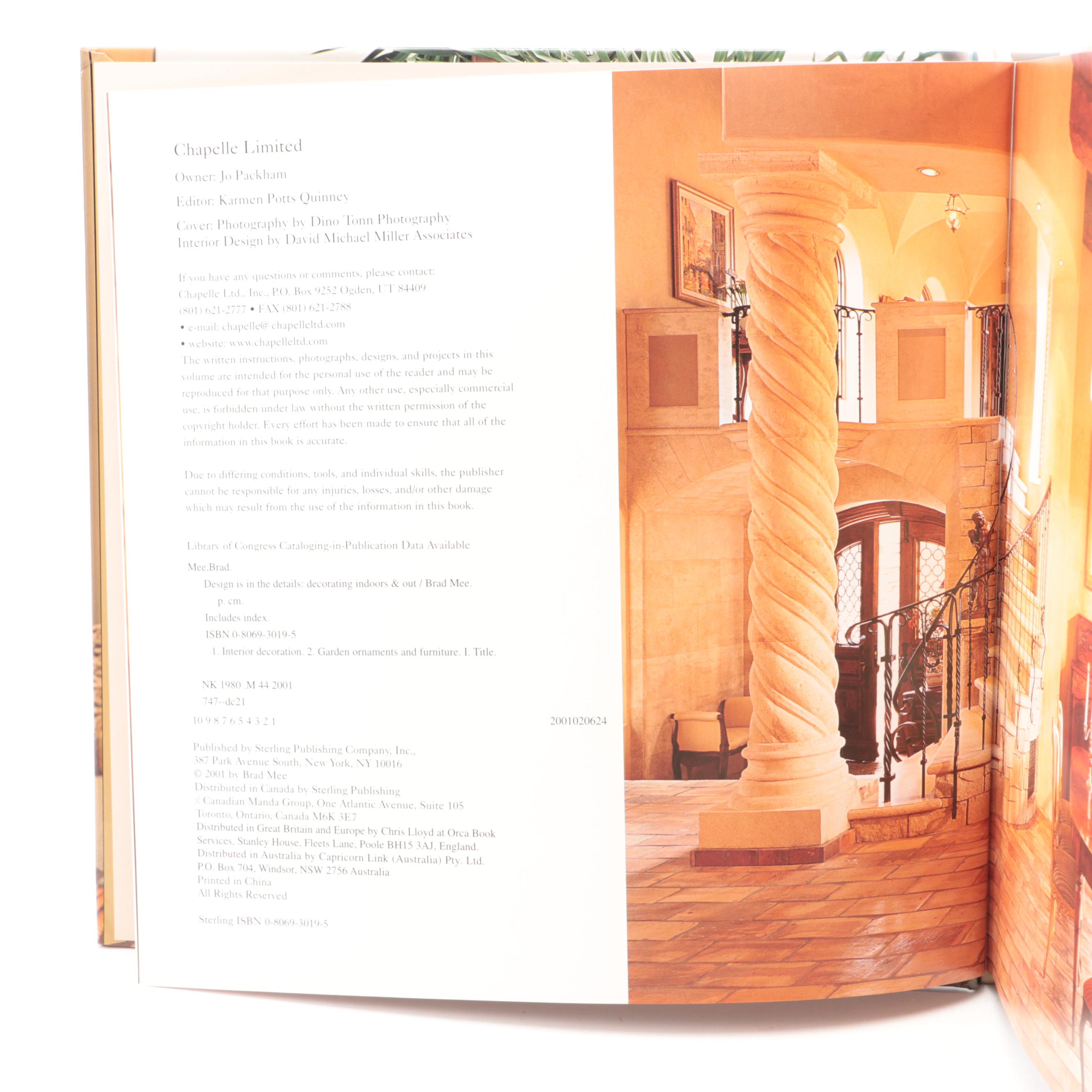 "Design is in the Details," "Classic Style," and More Interior Design Books