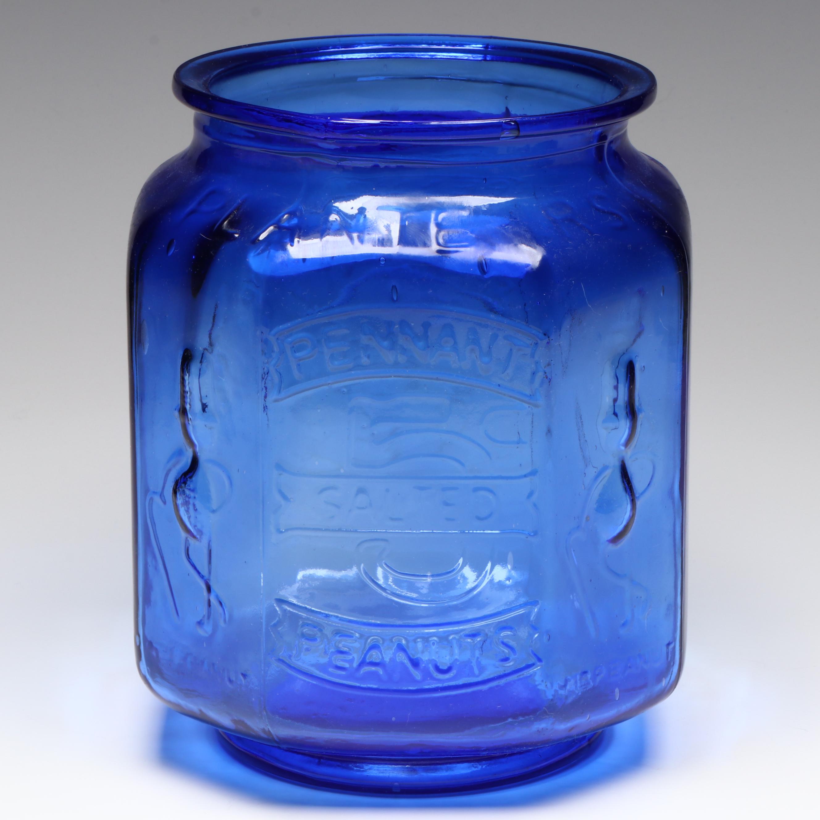 Pennant Peanuts Glass Jar