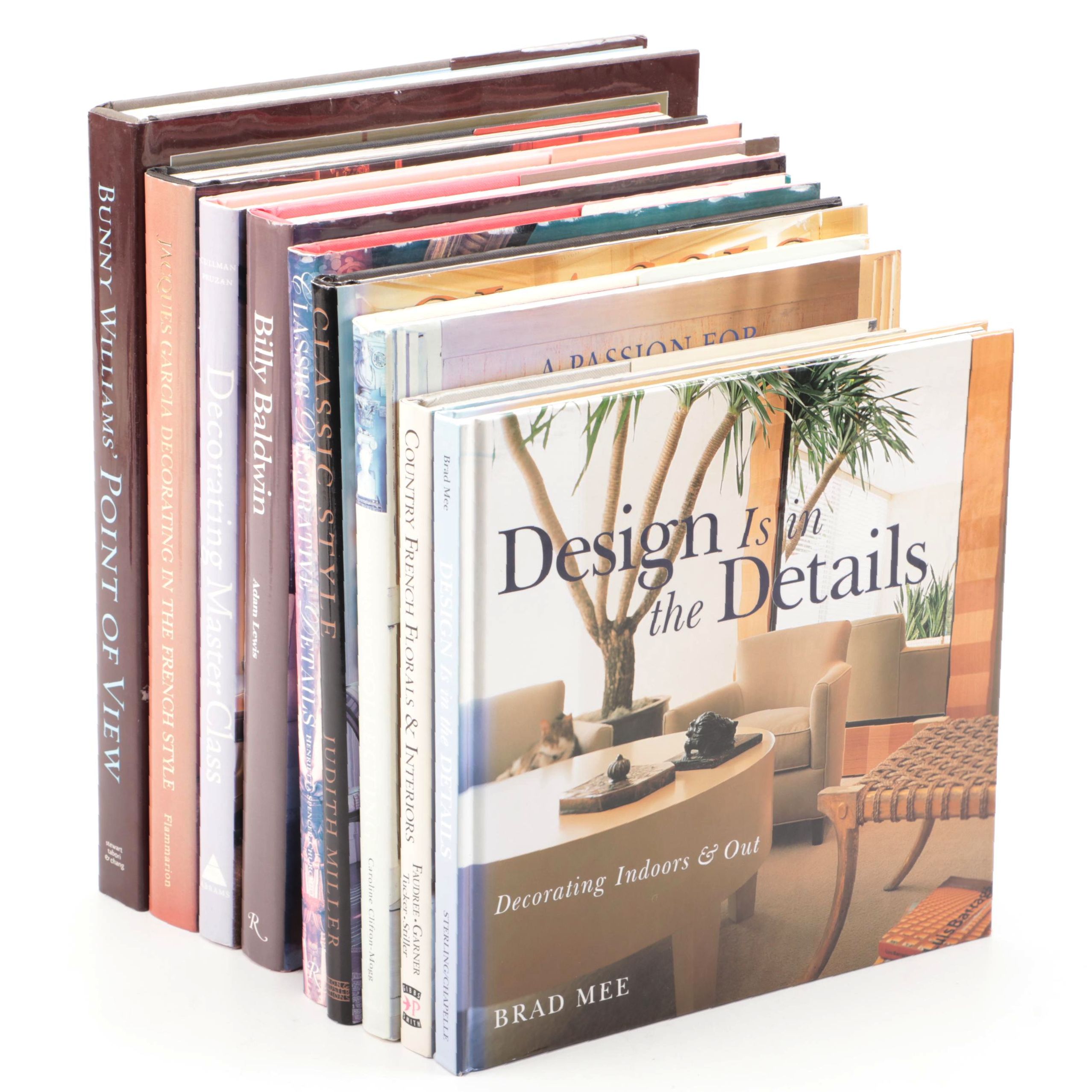 "Design is in the Details," "Classic Style," and More Interior Design Books