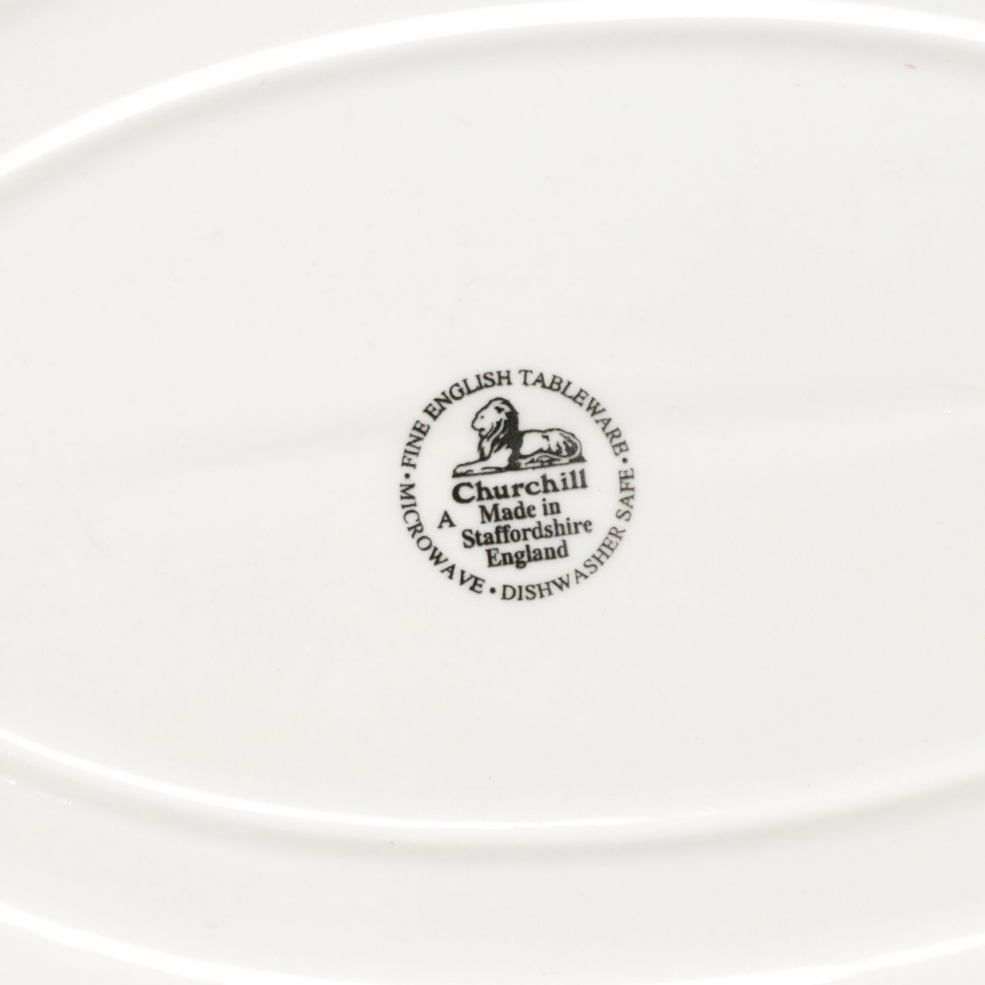 Churchill "Blue Willow" Set of Dinnerware with Soup Tureen and Serving Platters