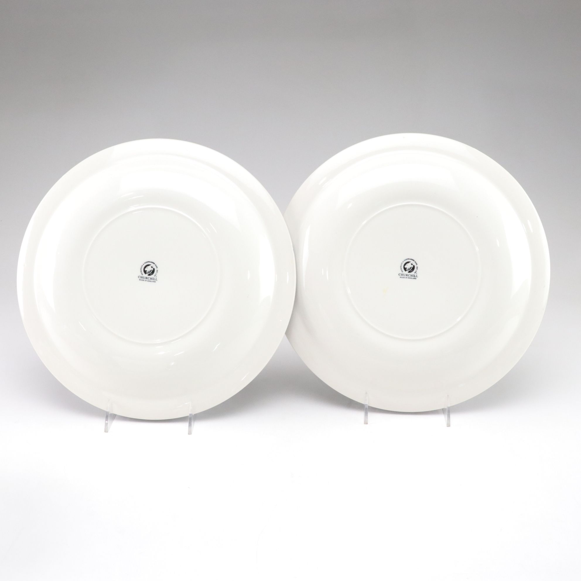 Churchill "Blue Willow" Set of Dinnerware with Soup Tureen and Serving Platters