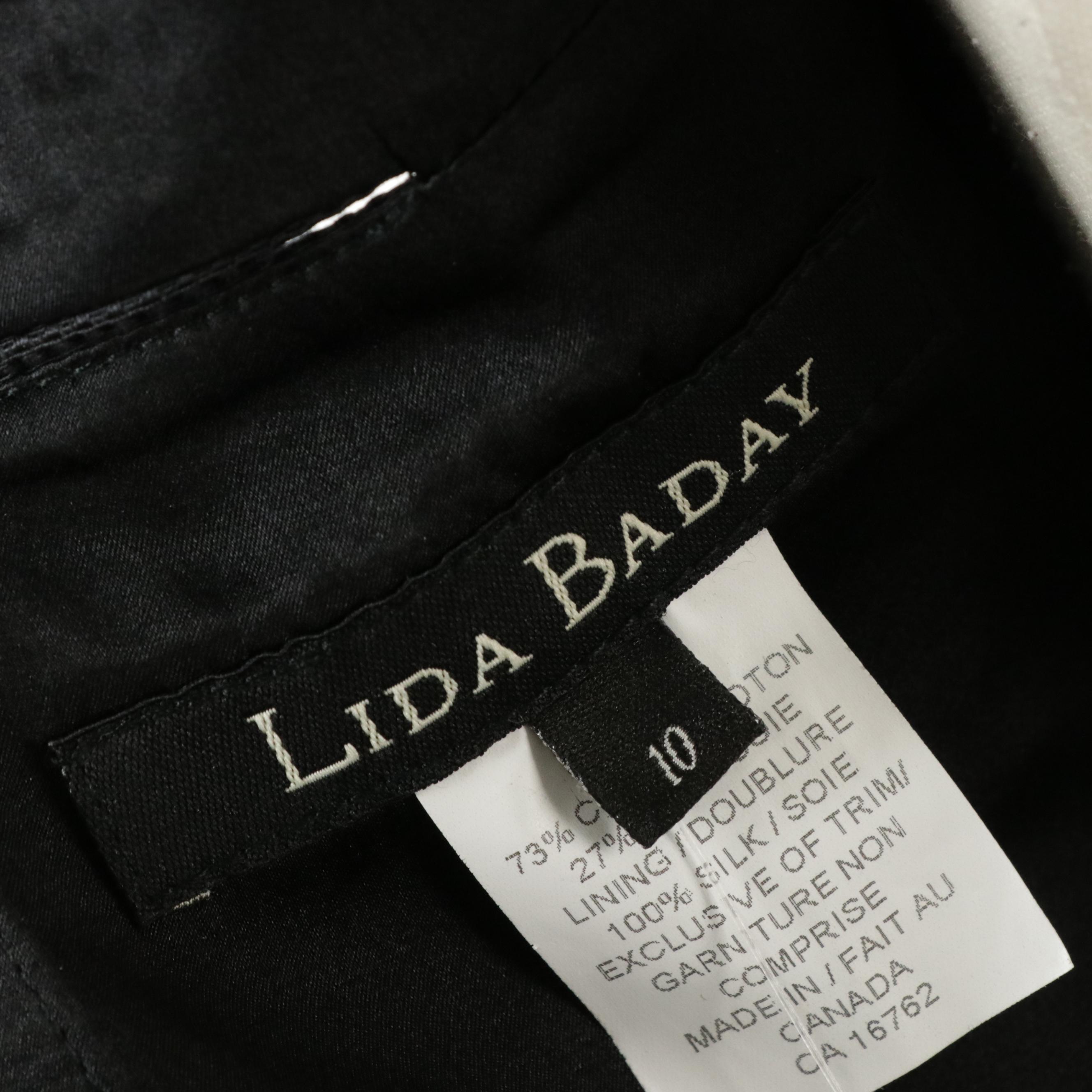 Carmen Marc Valvo Sequin Lace Ruched Silk Dress, Lida Baday Pleated Cotton Dress