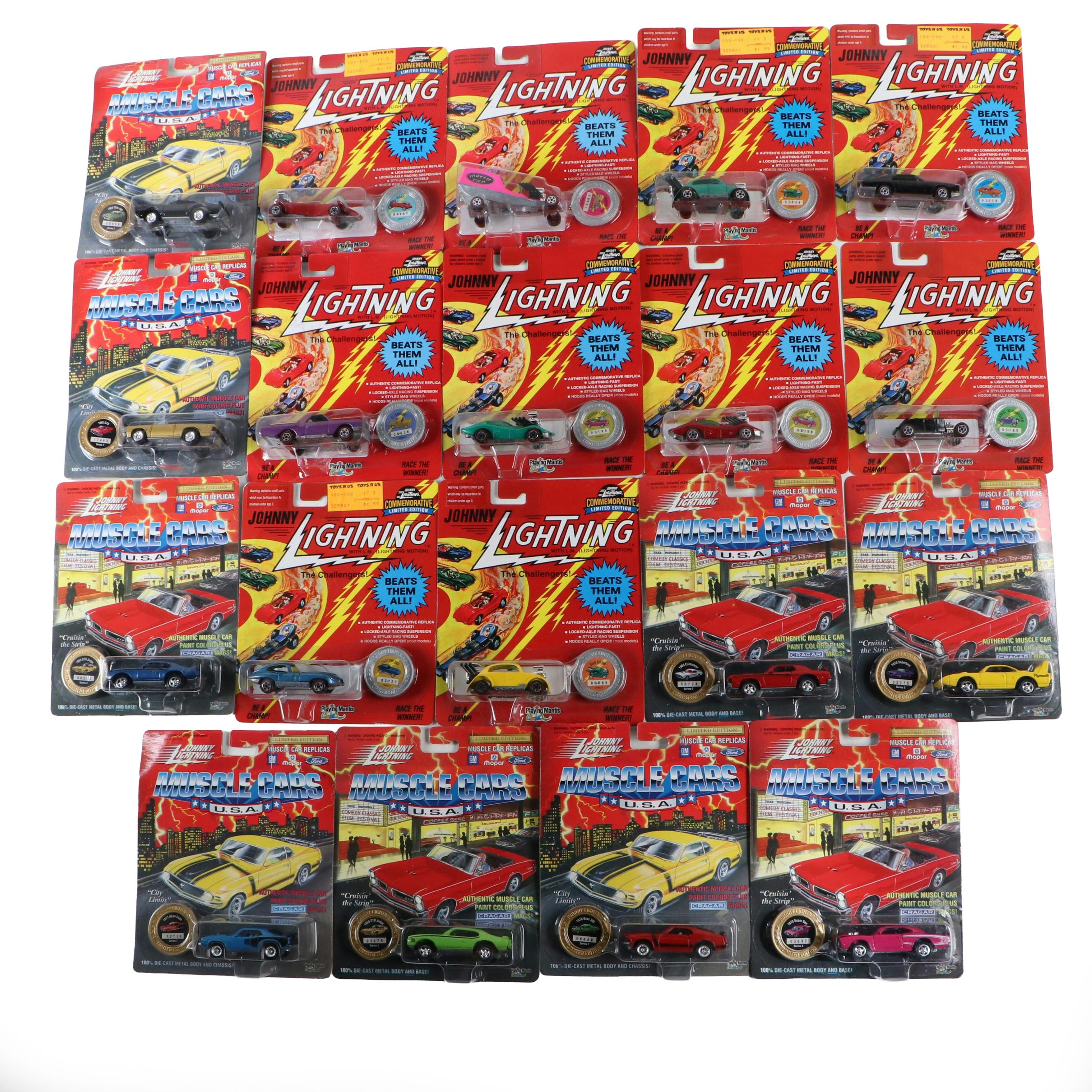 Johnny Lightning "1970 Boss 302," "El Camino" and More Toy Cars, 1993–1994