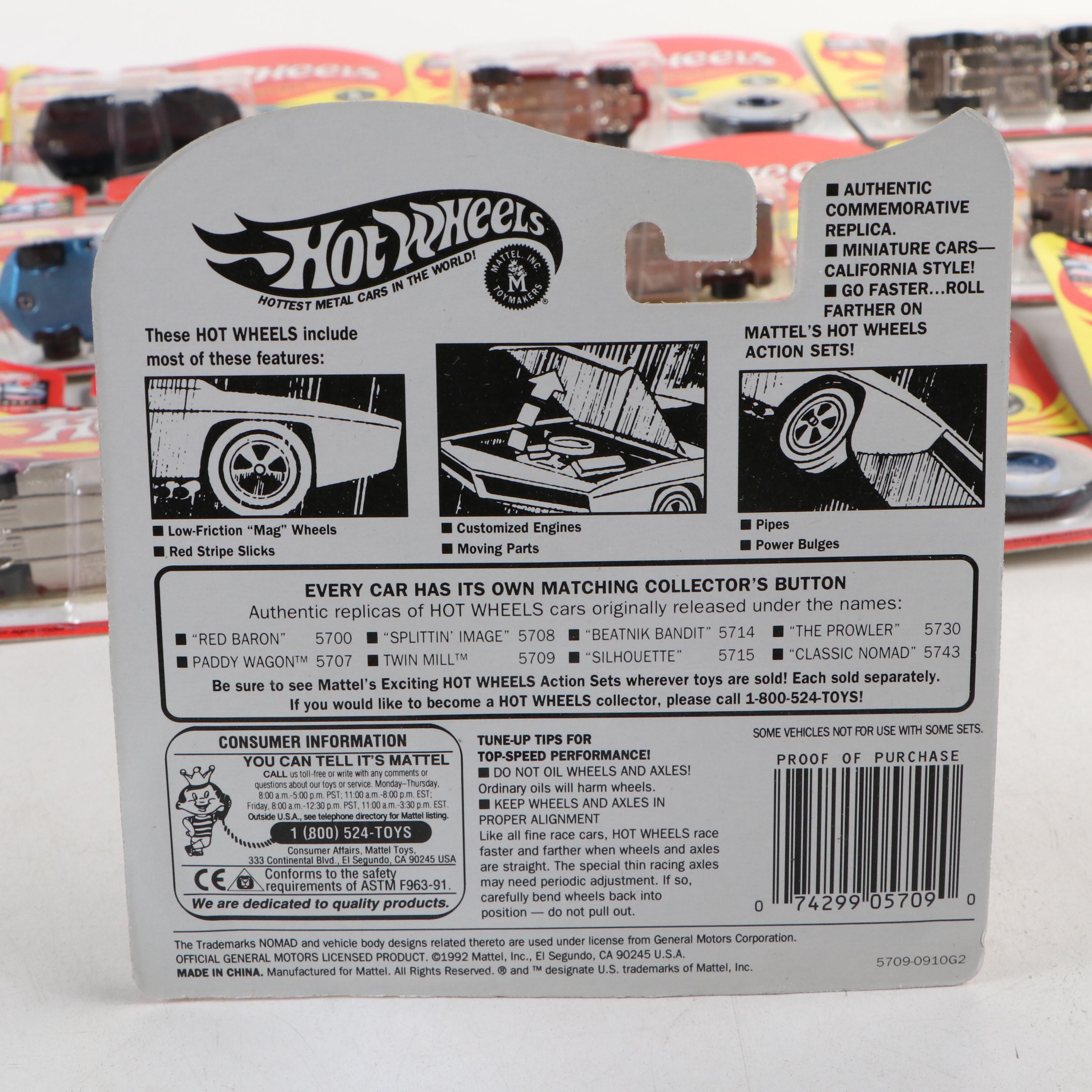 Hot Wheels 25th Anniversary Collectors Edition Toy Cars