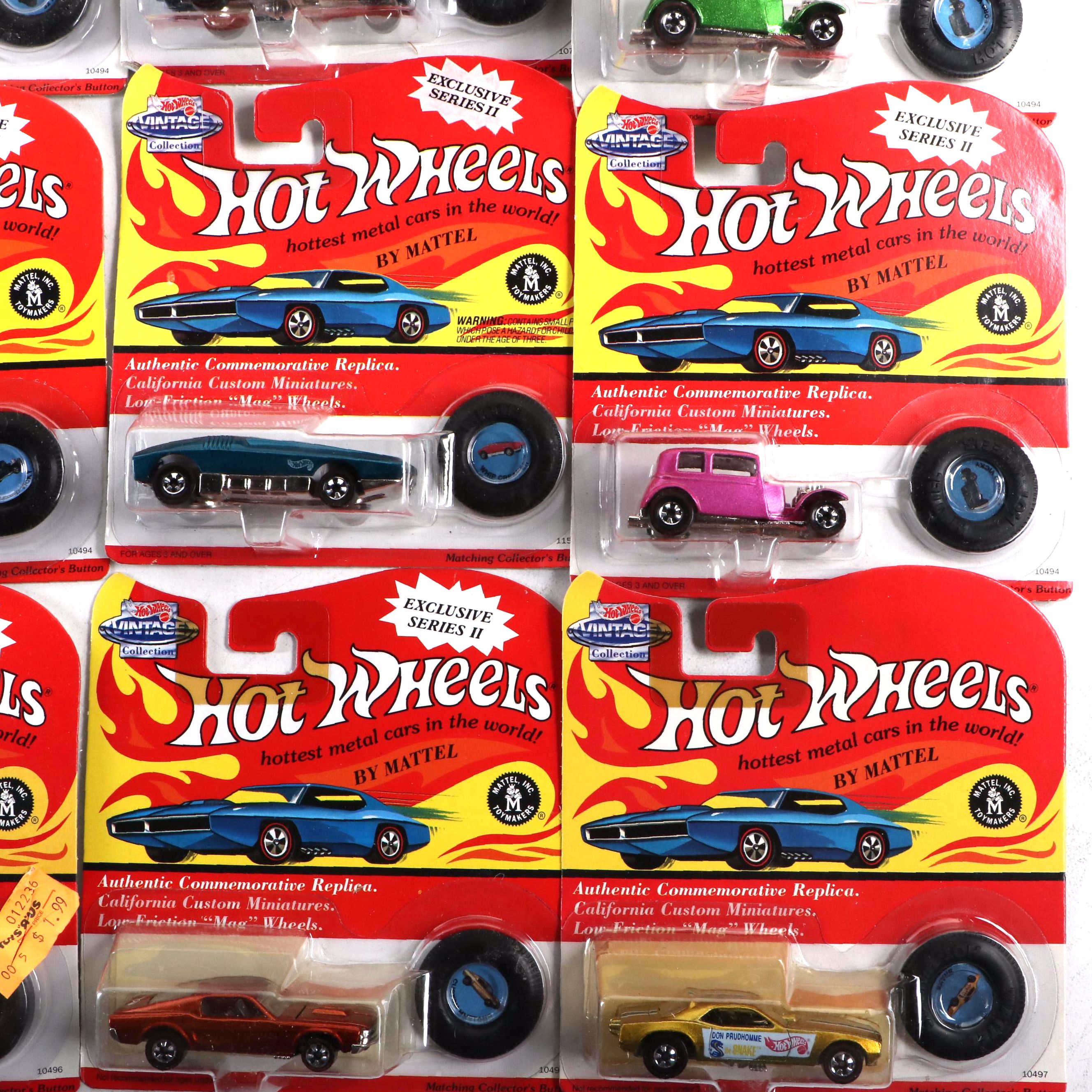 Hot Wheels Vintage Collection Toy Cars