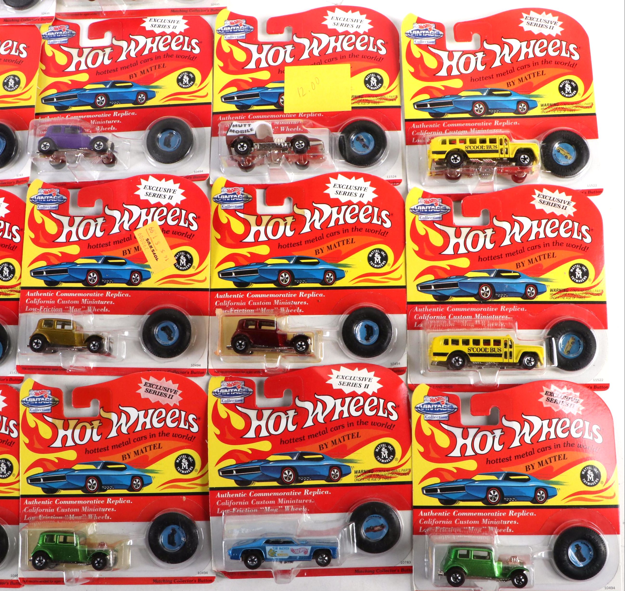 Hot Wheels Vintage Collection Toy Cars