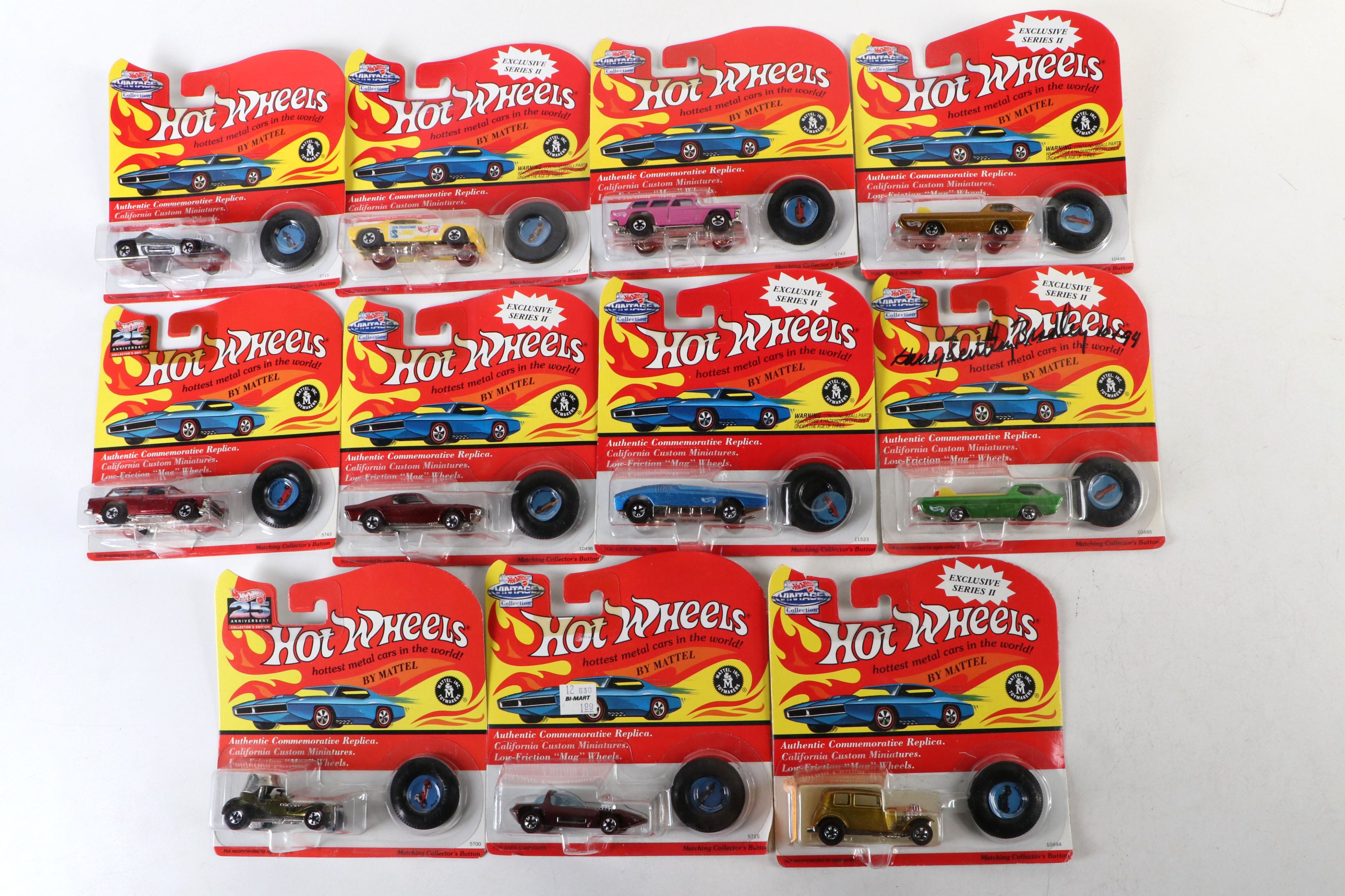 Hot Wheels Vintage Collection Toy Cars