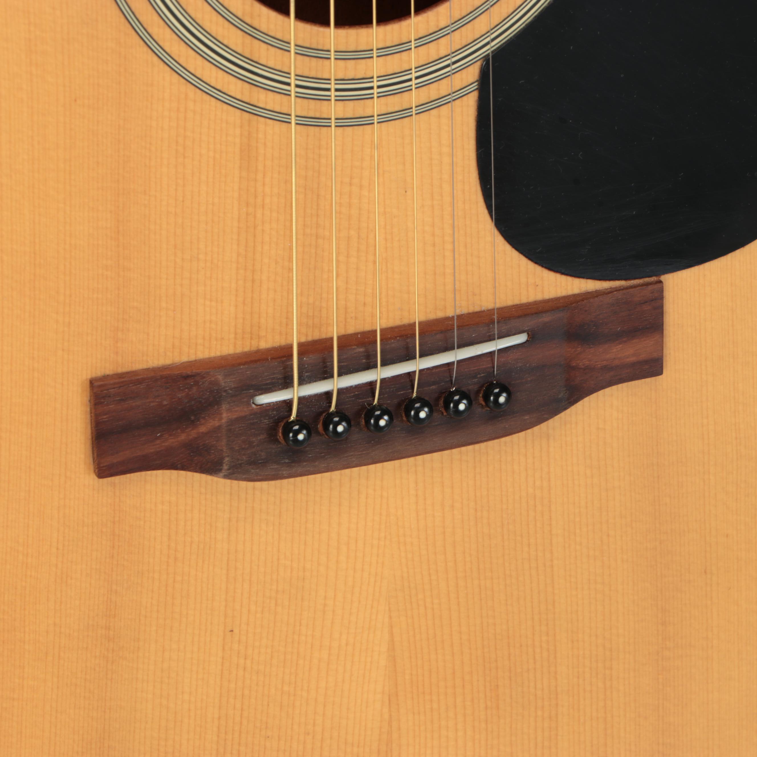 Charvel/Jackson Spruce Top Dreadnought Acoustic Guitar, 2000