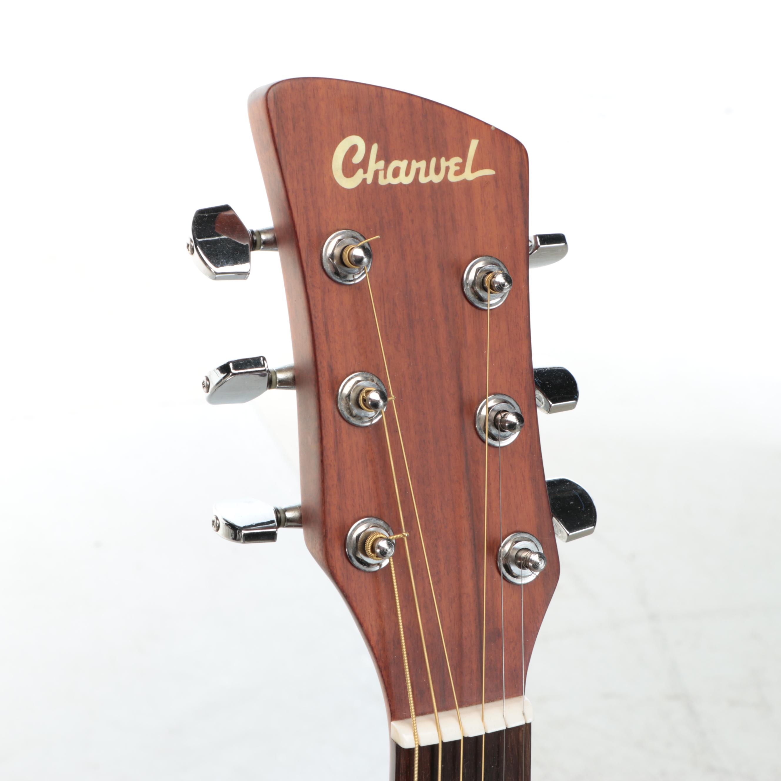 Charvel/Jackson Spruce Top Dreadnought Acoustic Guitar, 2000