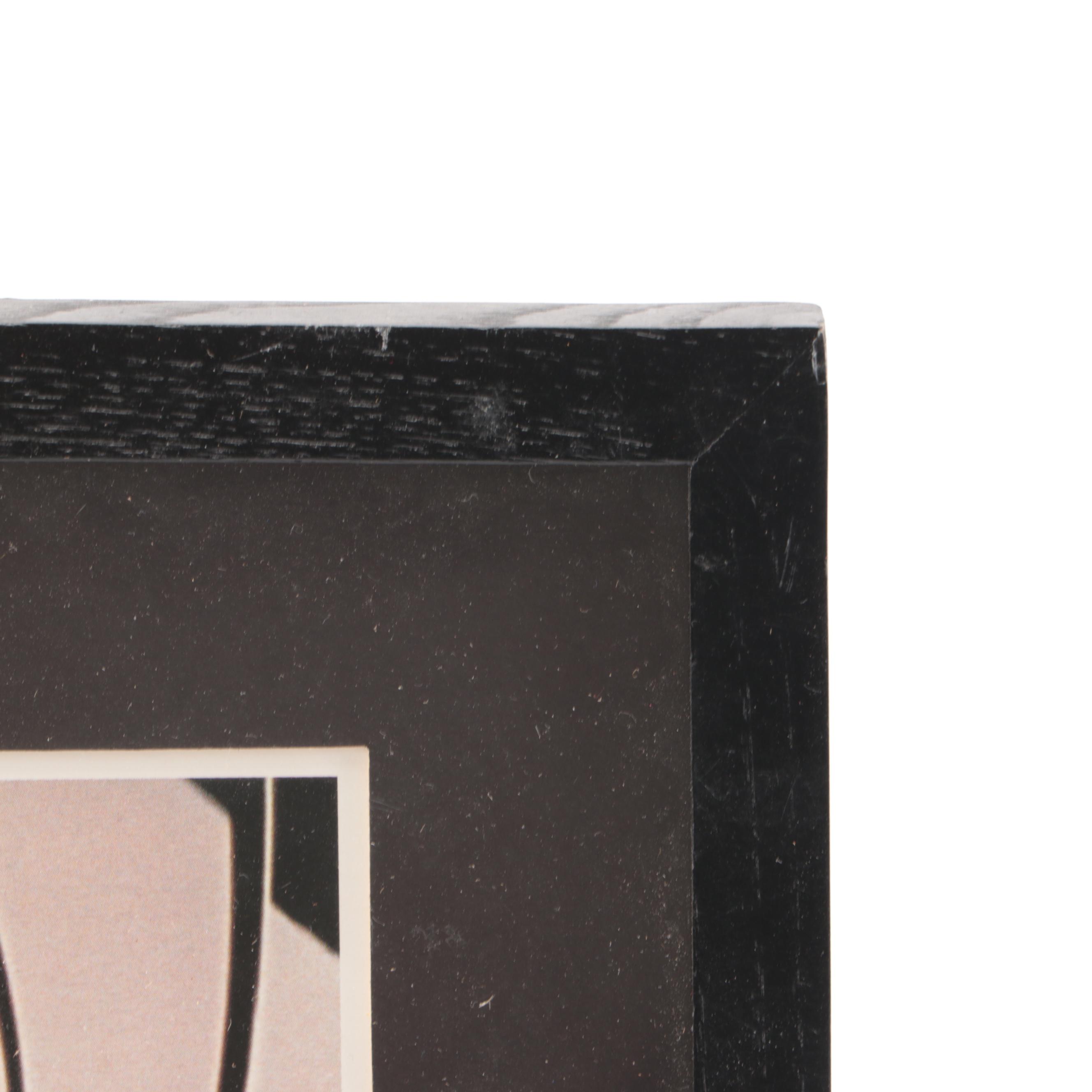 "Golden Eye" The Bond Prologue Senitype Offset Lithograph in Wood Frame