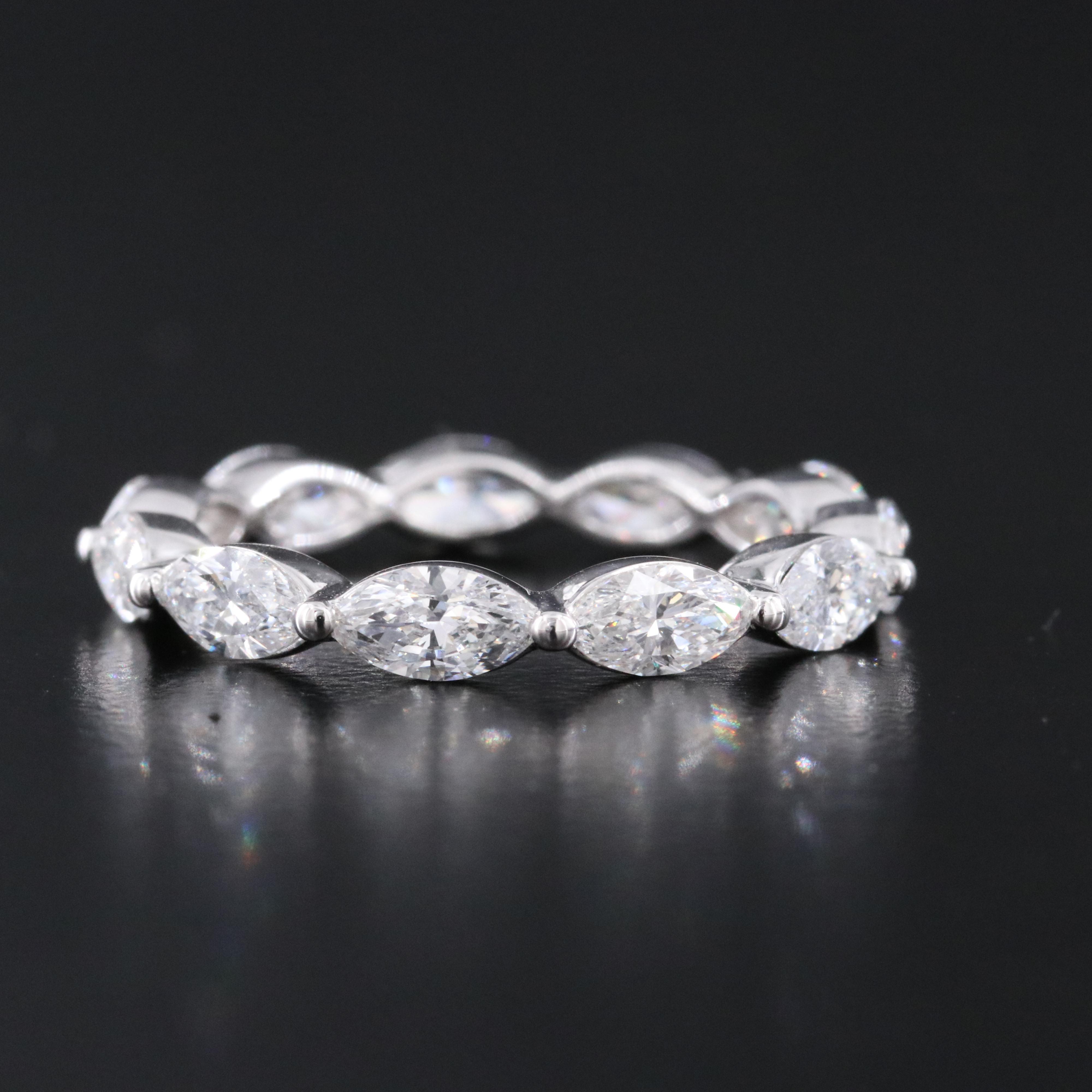 14K 2.00 CTW Lab Grown Diamond Eternity Band