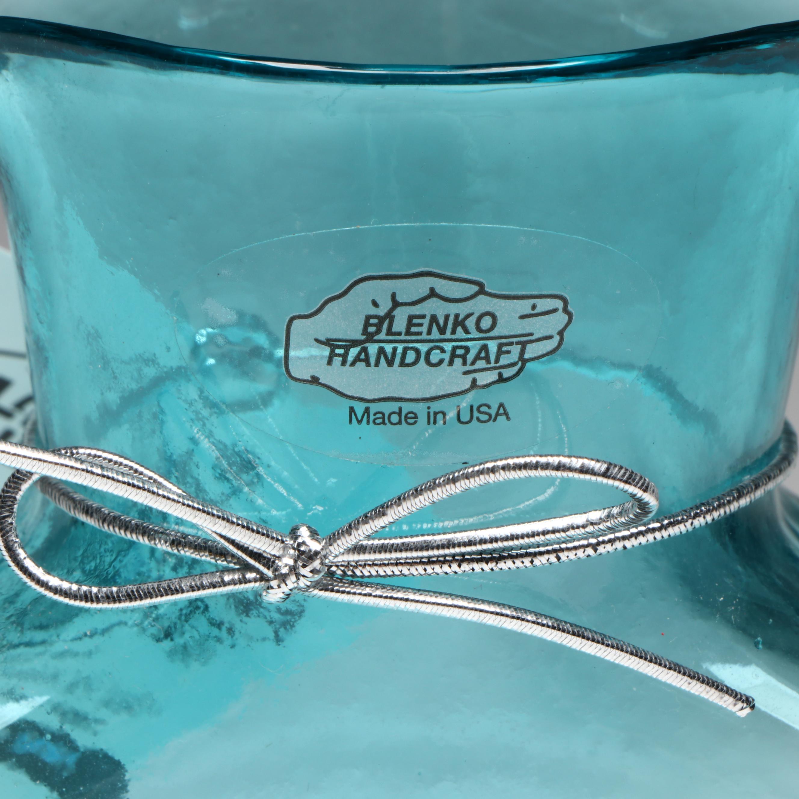 Blenko Glass Water Bottle