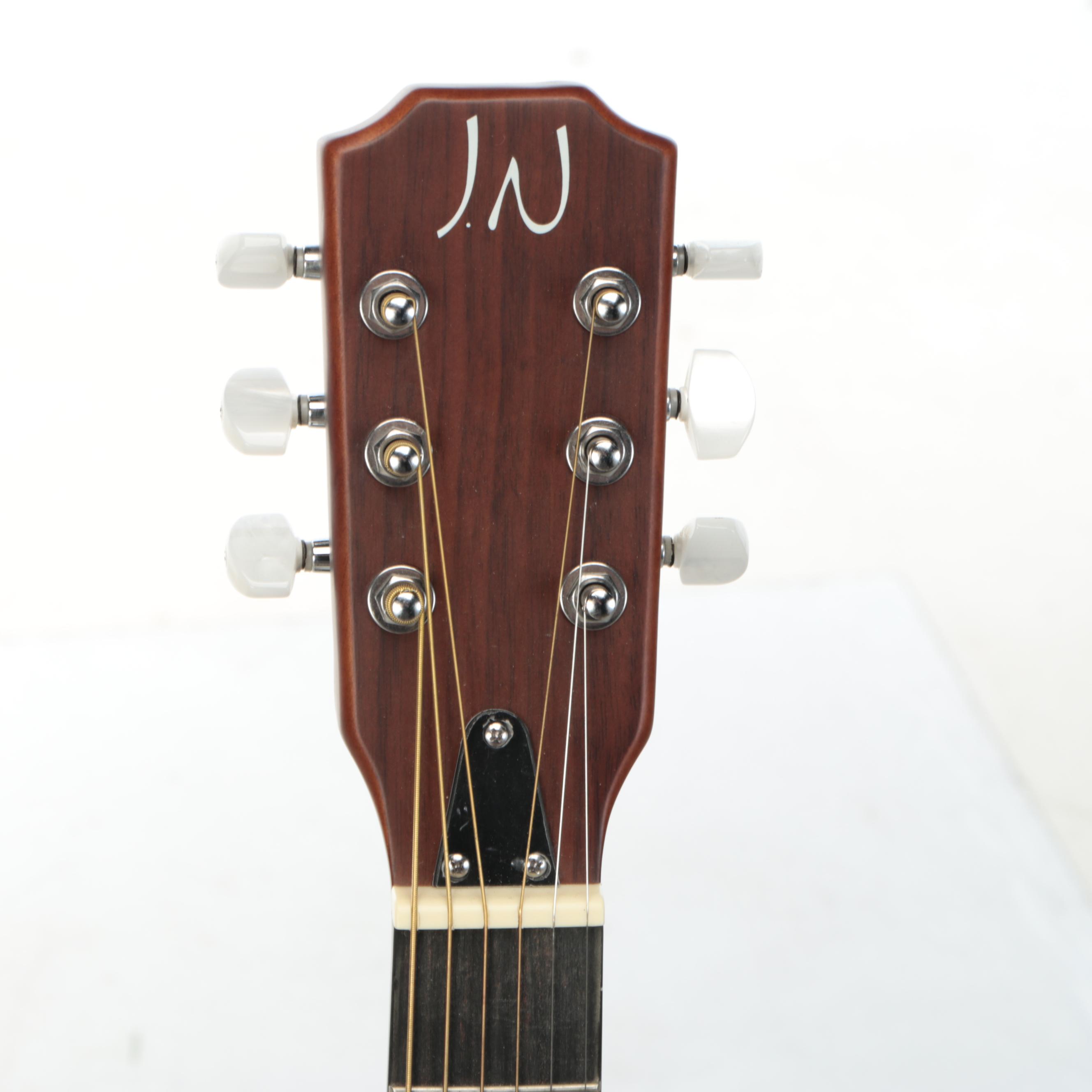 James Neligan Solid Body Electric Acoustic Folk Guitar with Cutaway