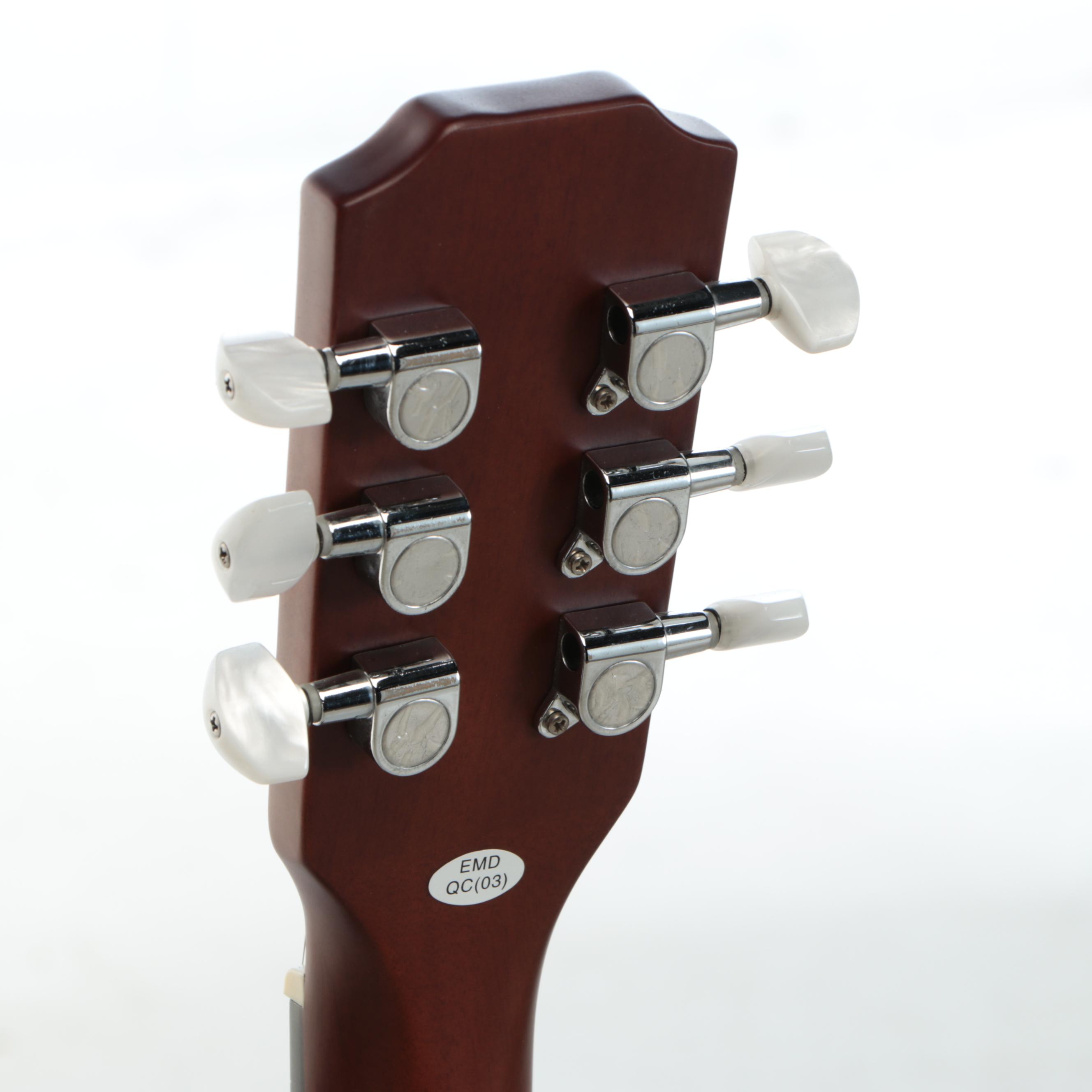 James Neligan Solid Body Electric Acoustic Folk Guitar with Cutaway