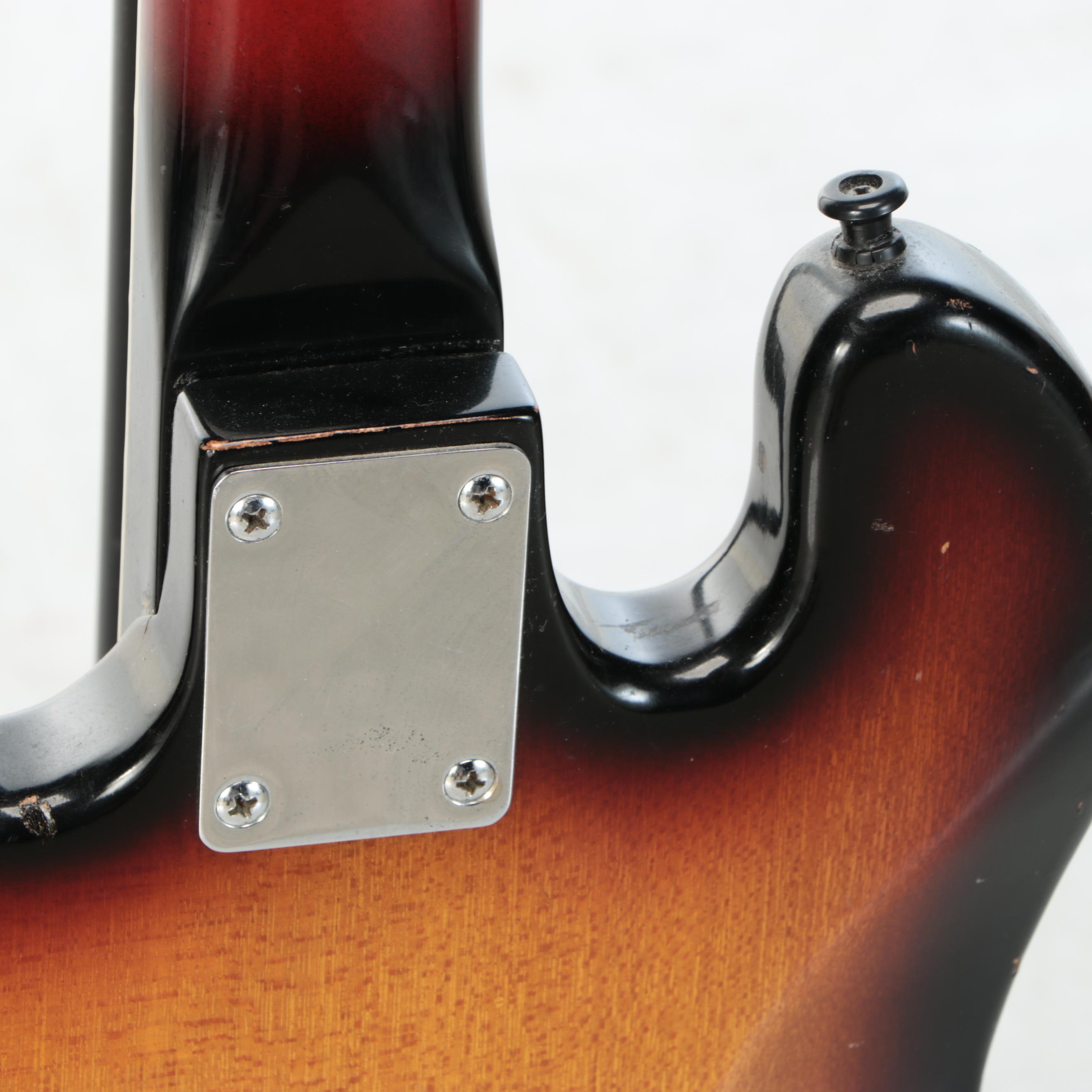 Guyatone Kent Style Videocaster Tobacco Burst Electric Guitar, 1960s