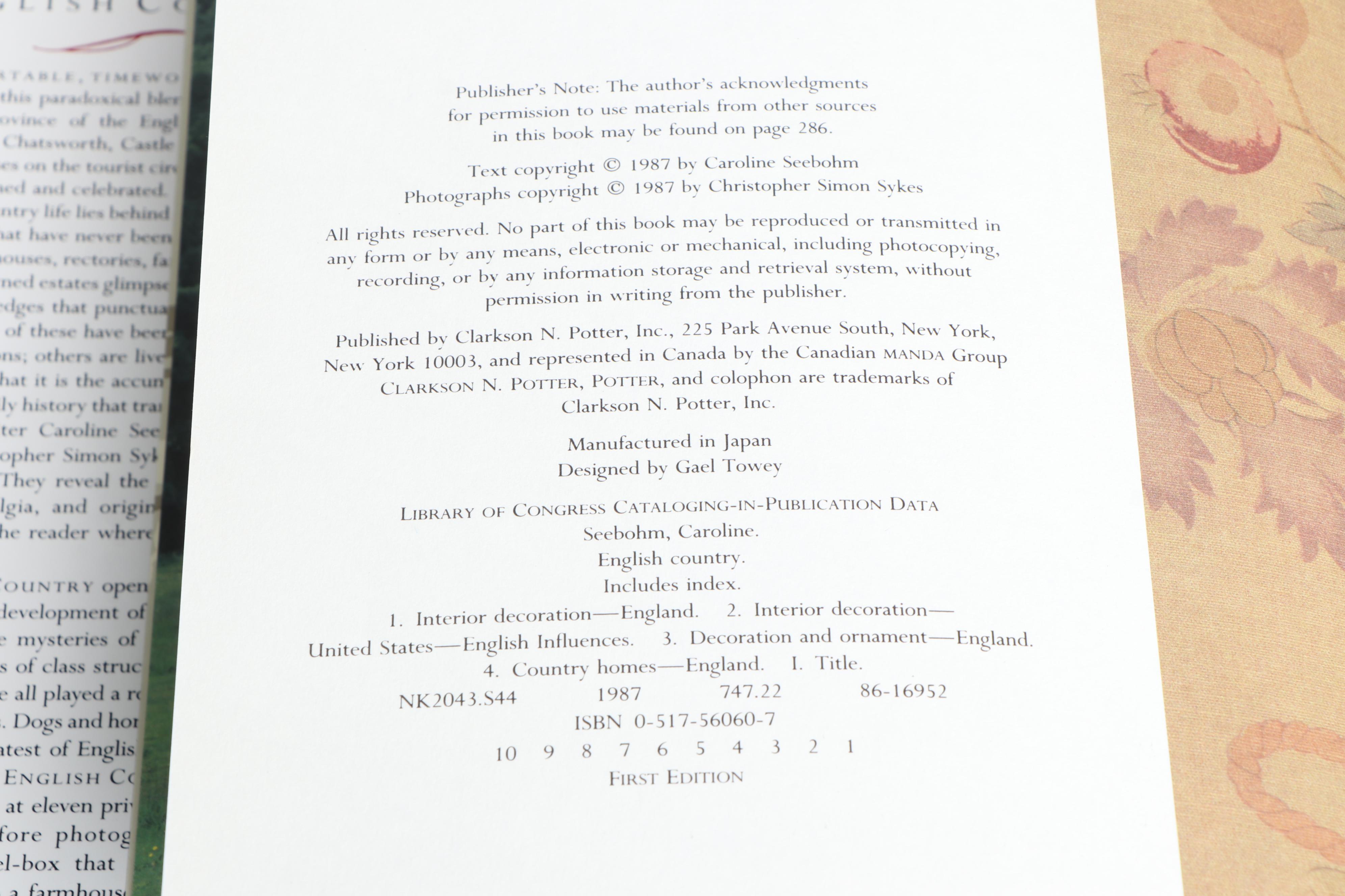 "The Regency Country House" and More British Interior Design Books