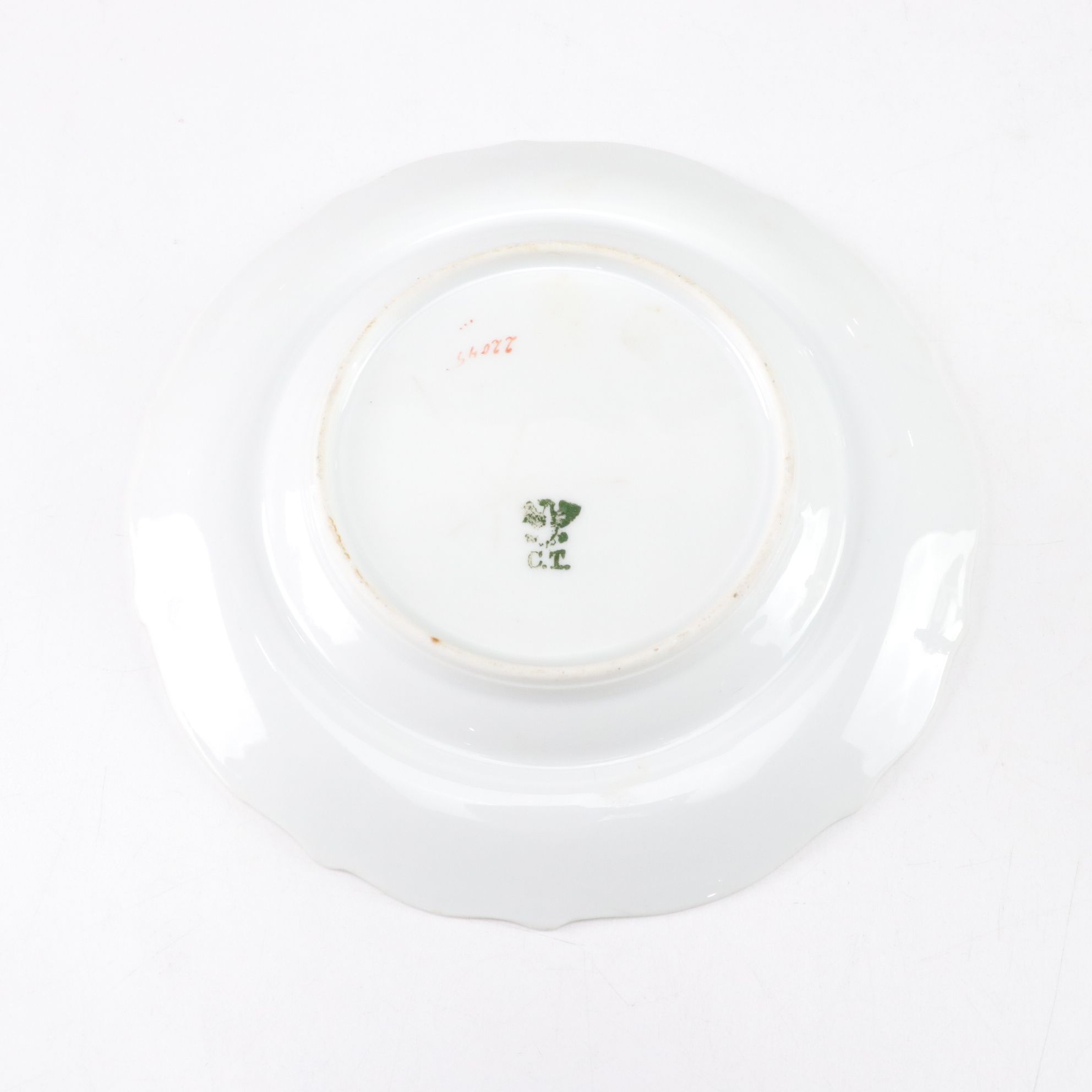 Gilt Porcelain Butter Dish with Salt & Pepper, Mid-Century Swan Planter and More