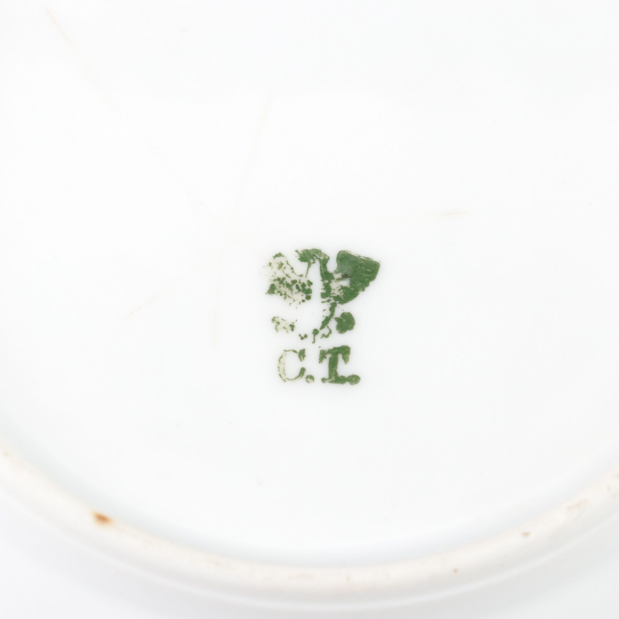 Gilt Porcelain Butter Dish with Salt & Pepper, Mid-Century Swan Planter and More