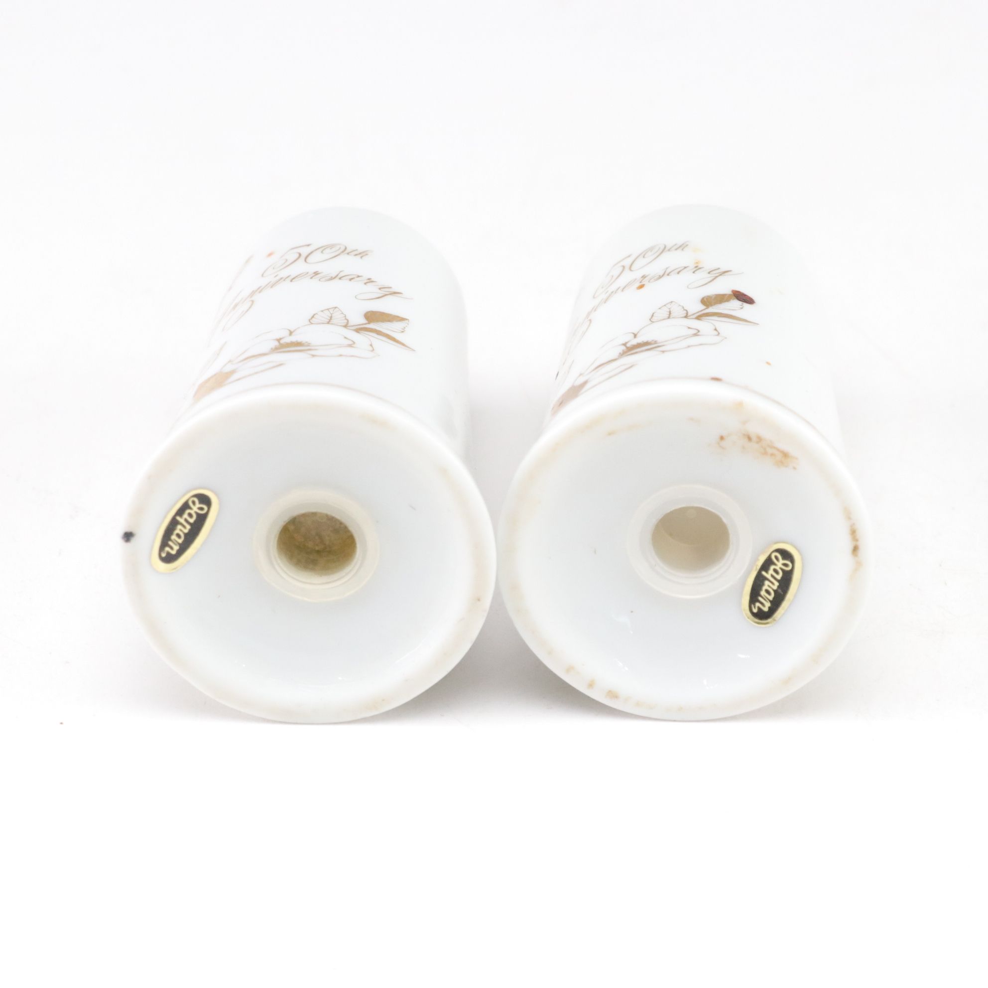 Gilt Porcelain Butter Dish with Salt & Pepper, Mid-Century Swan Planter and More