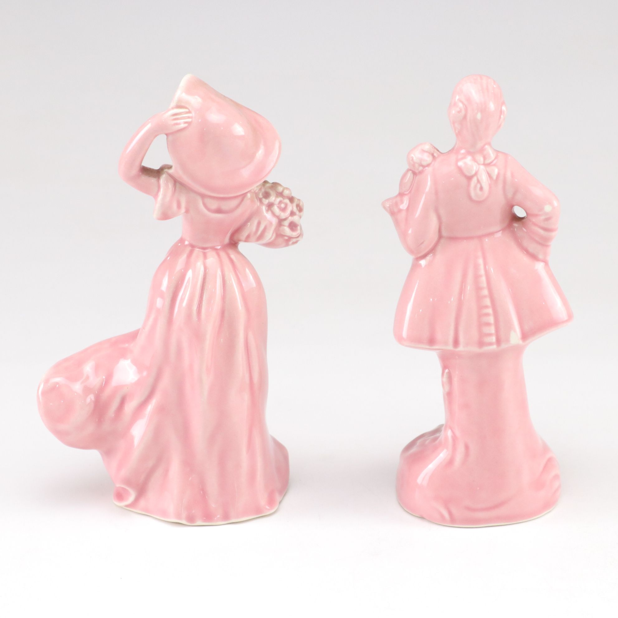 Gilt Porcelain Butter Dish with Salt & Pepper, Mid-Century Swan Planter and More