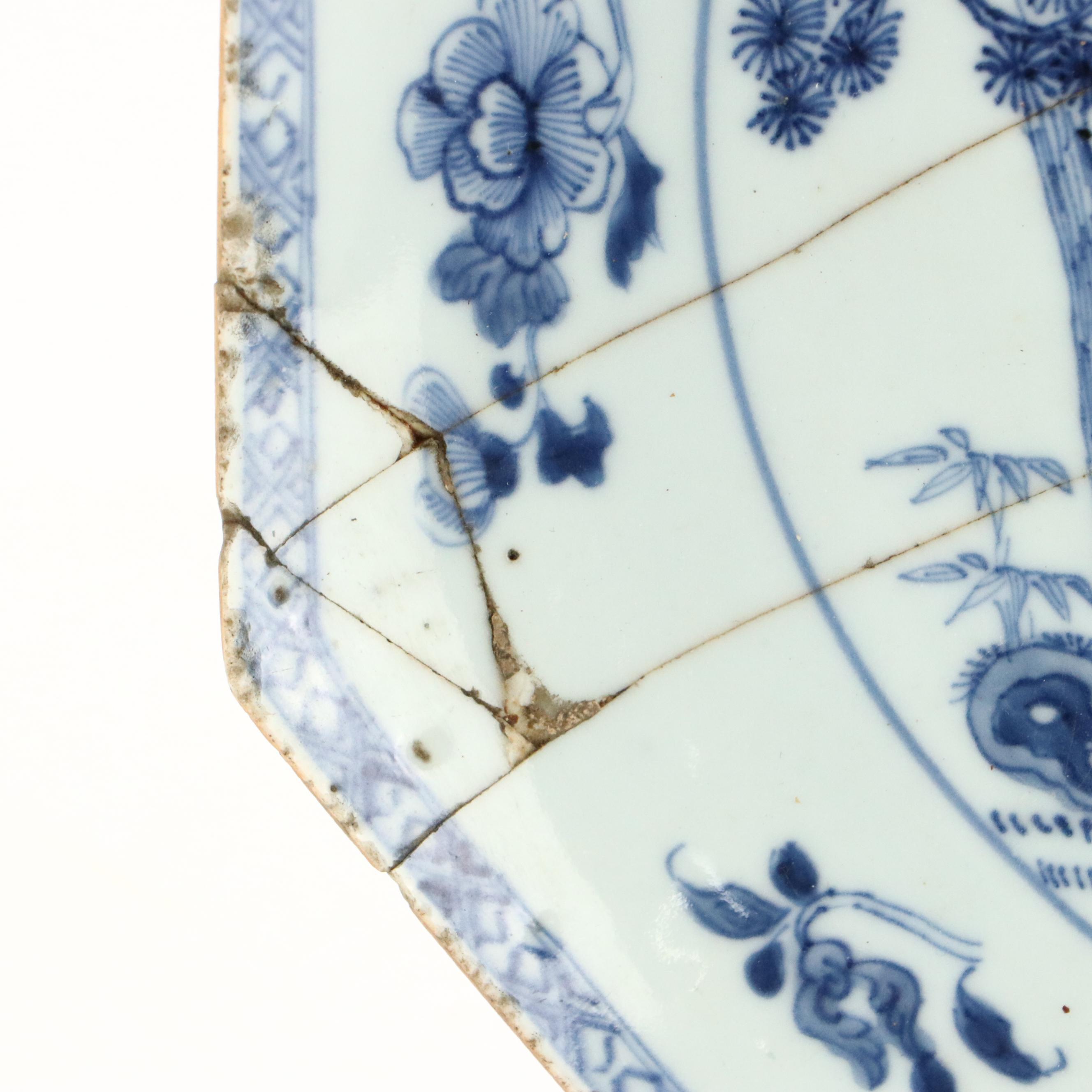 Chinese Export Cantonware Plates and Bowls with Other Rice Grain Plate, Antique