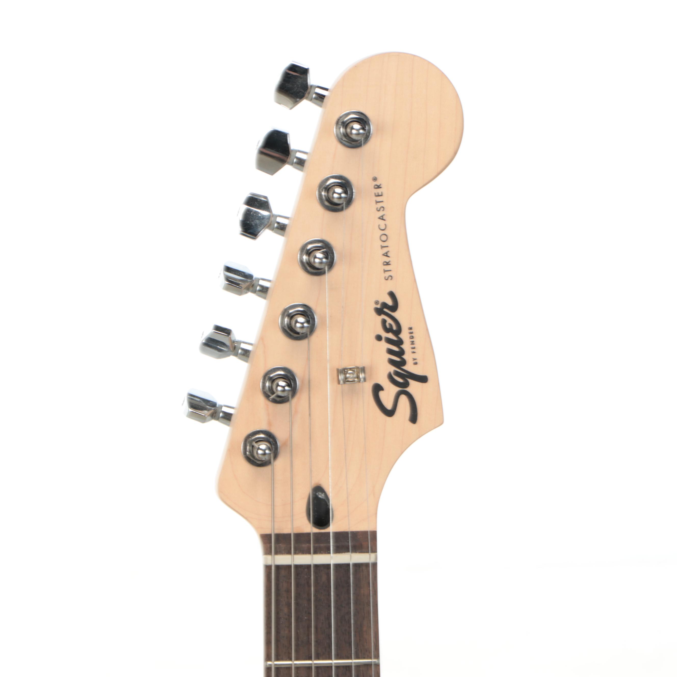 Squier by Fender Sonic Stratocaster Ultraviolet Solid Body Electric Guitar