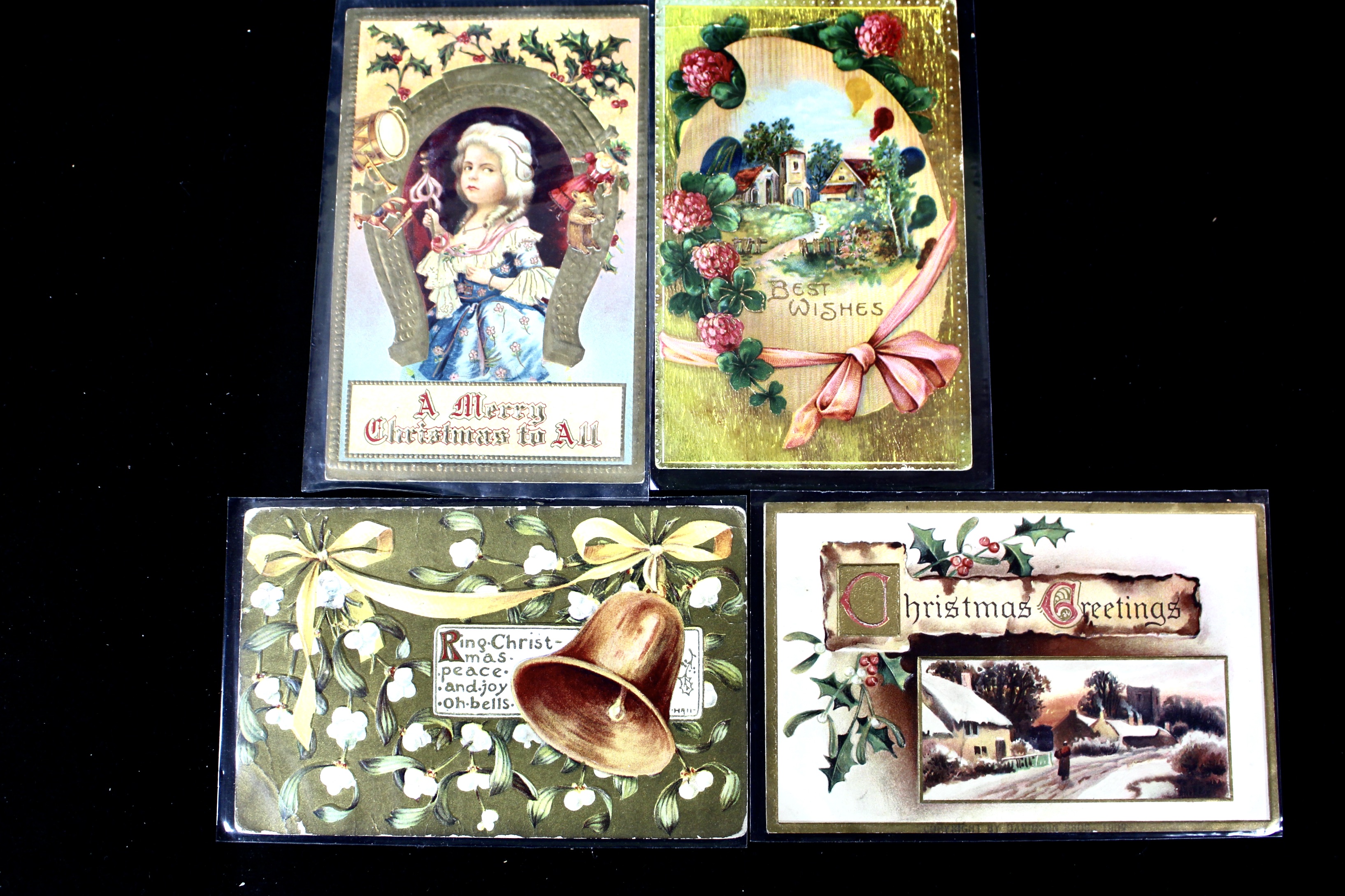 Group of Over 300 Vintage Postcards Including Autographed Dick Powell