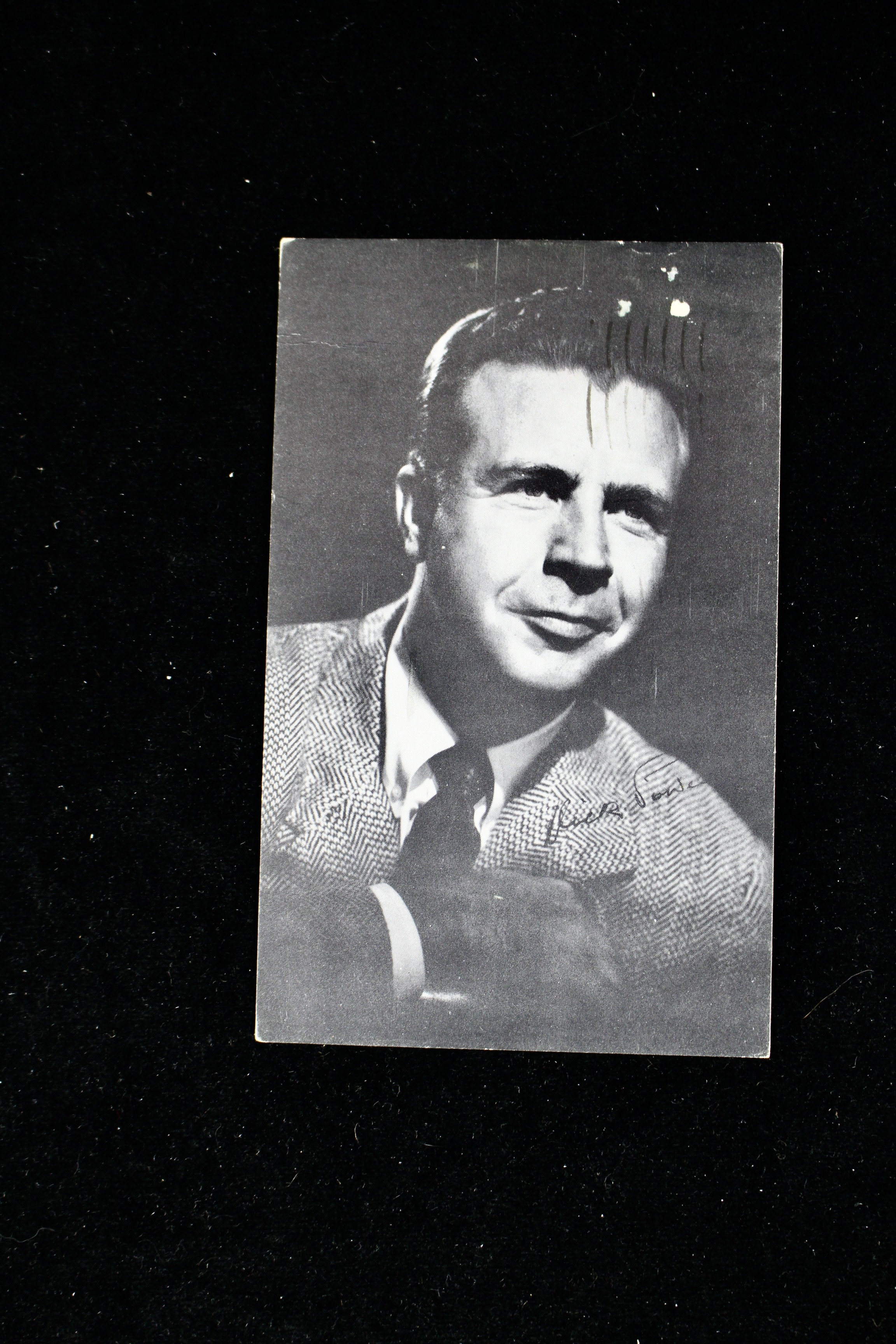 Group of Over 300 Vintage Postcards Including Autographed Dick Powell