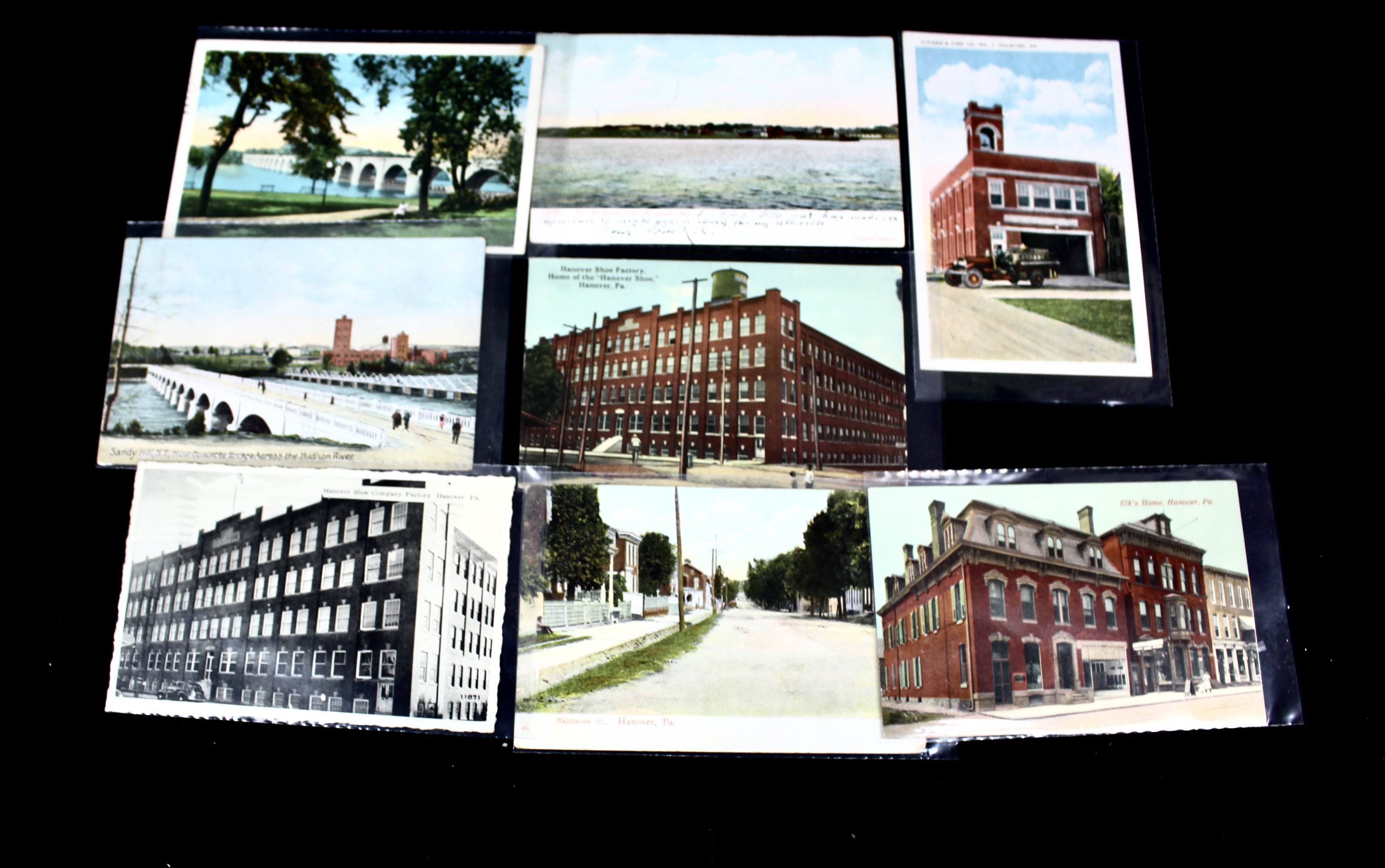 Group of Over 300 Vintage Postcards Including Autographed Dick Powell