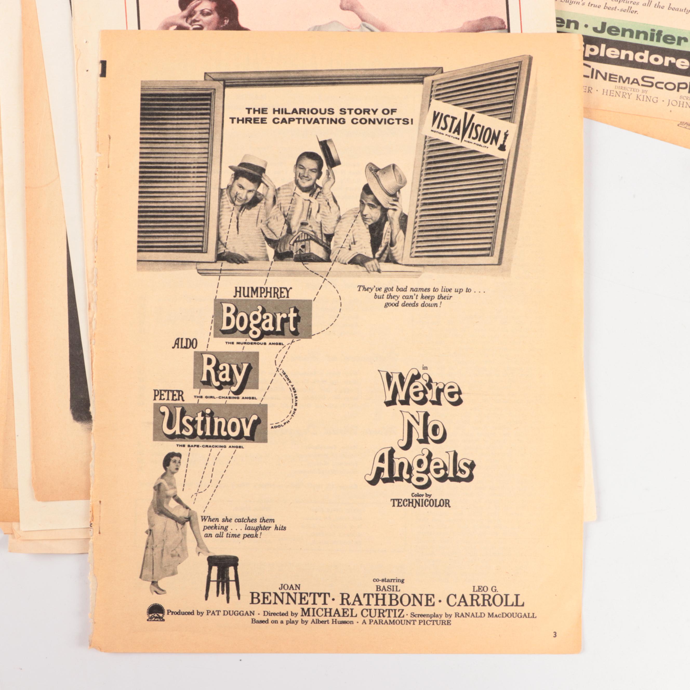 "Ulysses", "A Streetcar Named Desire", More Vintage Movie Flyers